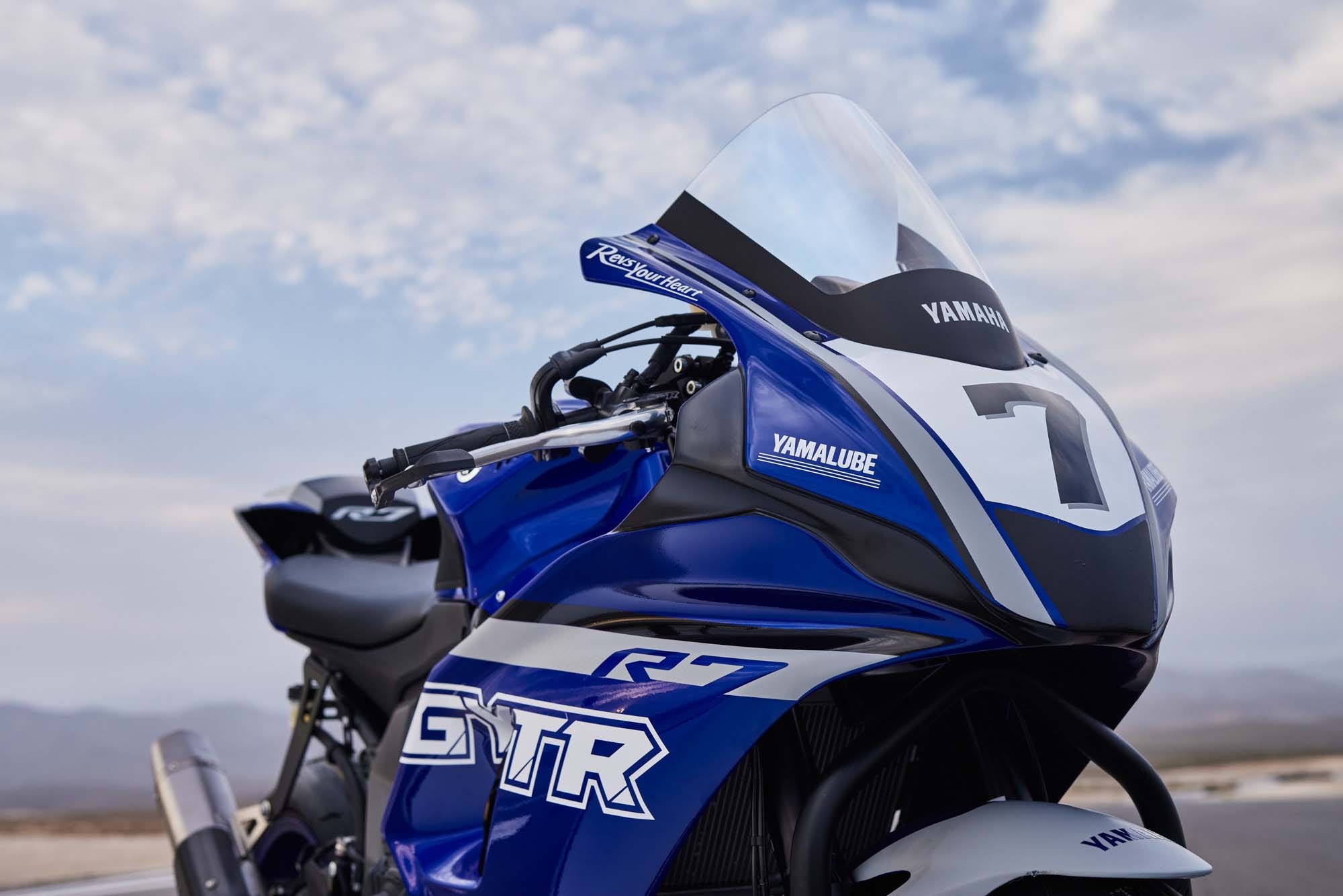 Yamaha YZF-R7, Aesthetically stunning, Track-ready performance, Unleash your inner racer, 2000x1340 HD Desktop