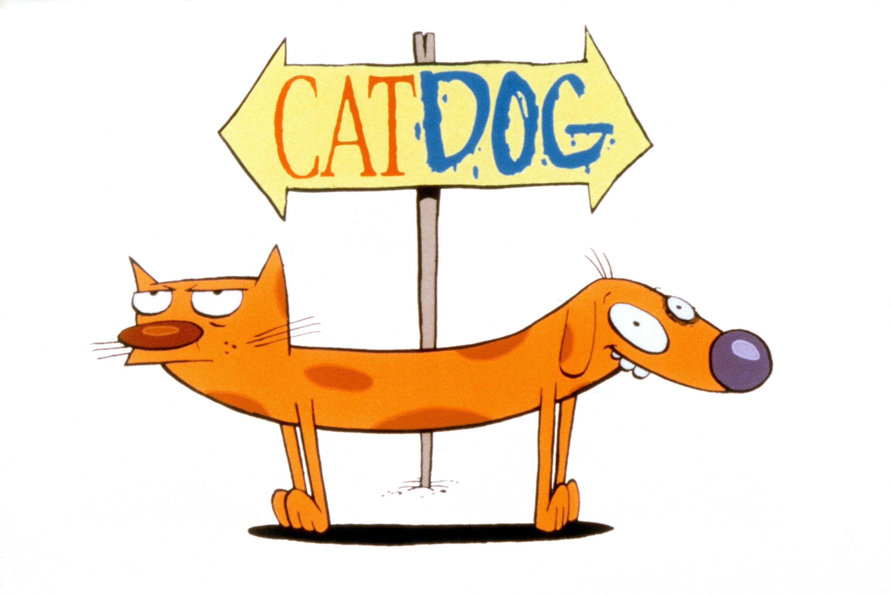 CatDog, Cartoon series, Animation, Nickelodeon 90s cartoons, 3000x2000 HD Desktop