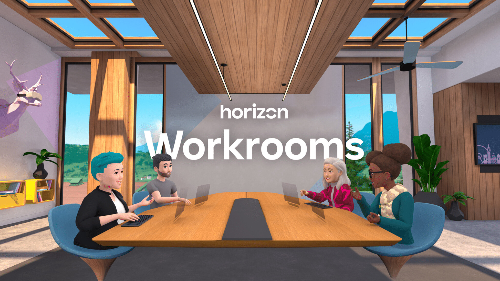 Horizon Worlds, Social VR, Immersive learning, 2050x1160 HD Desktop