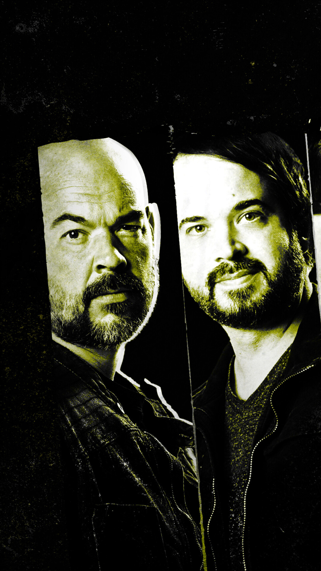 Ghost Adventures (TV Series): Aaron Goodwin, Jay Wasley, Members of the Zak Bagans' crew, Professional paranormal hunters. 1080x1920 Full HD Background.