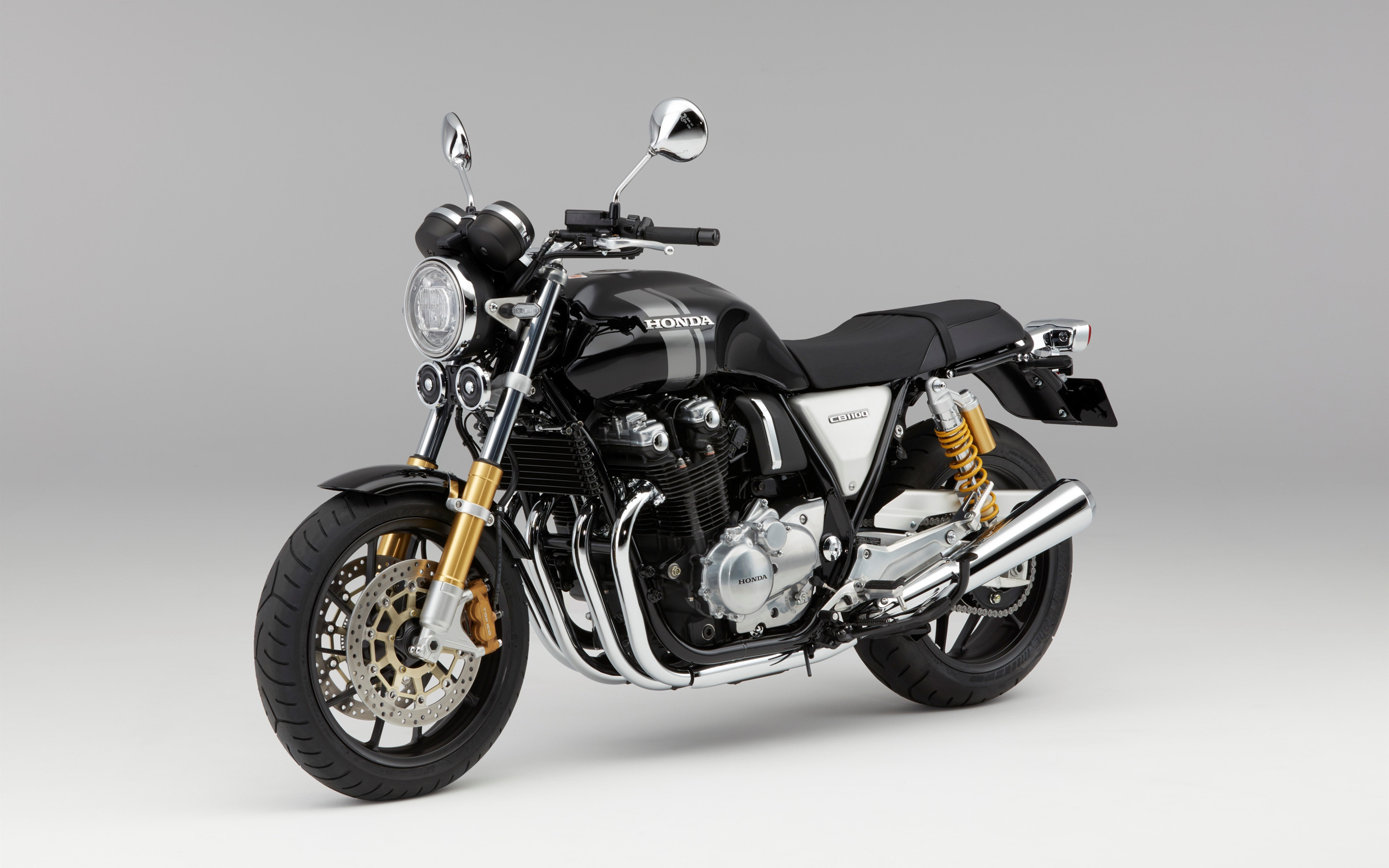 Honda CB1100, Stylish Japanese motorcycles, High-quality wallpapers, Black bike allure, 2560x1600 HD Desktop