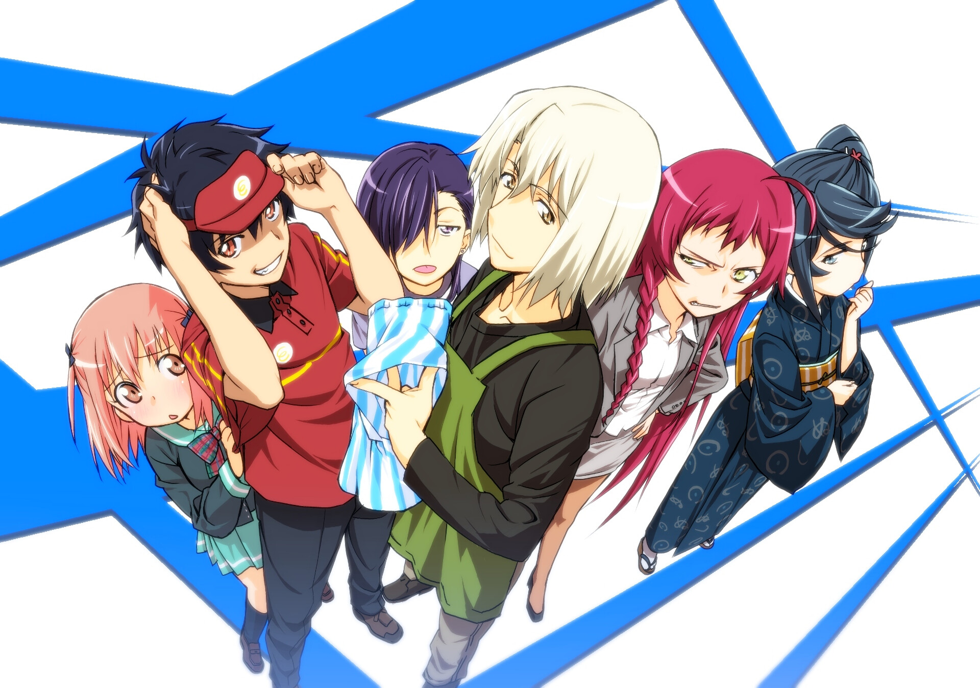 The Devil Is a Part-Timer!: The opening theme is "Zero!!" by Minami Kuribayashi. 1920x1350 HD Background.