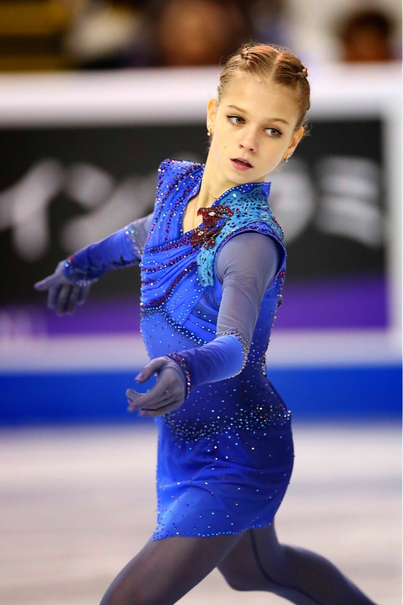 Alexandra Trusova: Figure skating inspiration, Skating prodigy, Ice skating talent, 1370x2050 HD Phone