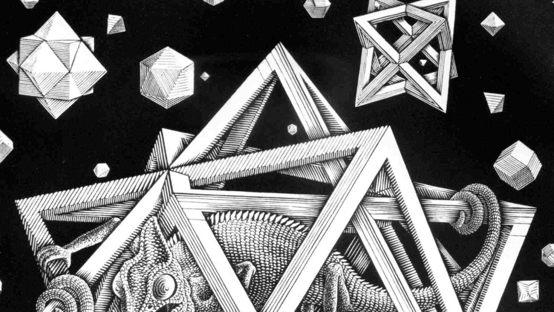 M.C. Escher, Other artist, Wallpaper download, Computer background, 1920x1080 Full HD Desktop