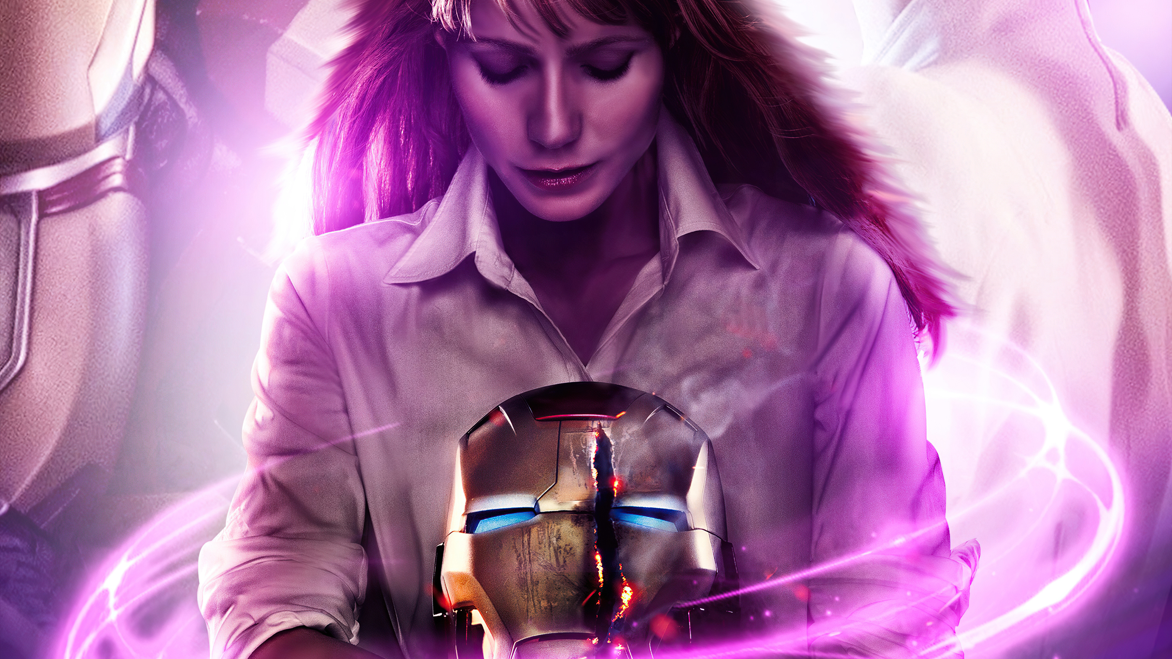 Gwyneth Paltrow Movies, Iron Man actress, Missing Tony Stark, 4K resolution, 3840x2160 4K Desktop