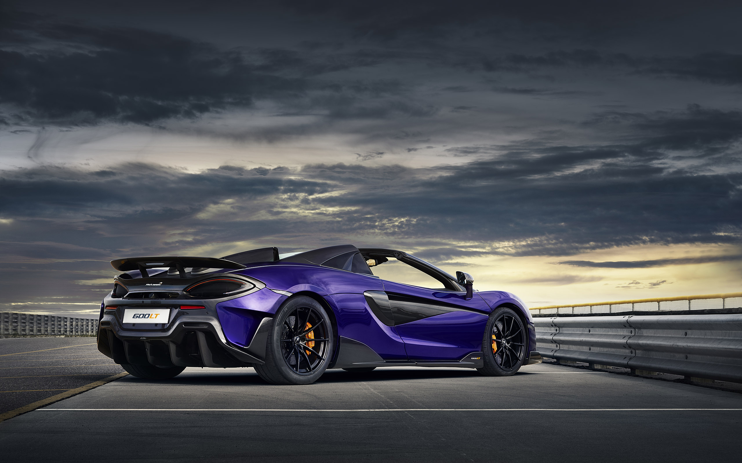 McLaren 600LT Spider, Exhilarating Performance, Open-top Fun, Aerodynamic Design, 2560x1600 HD Desktop