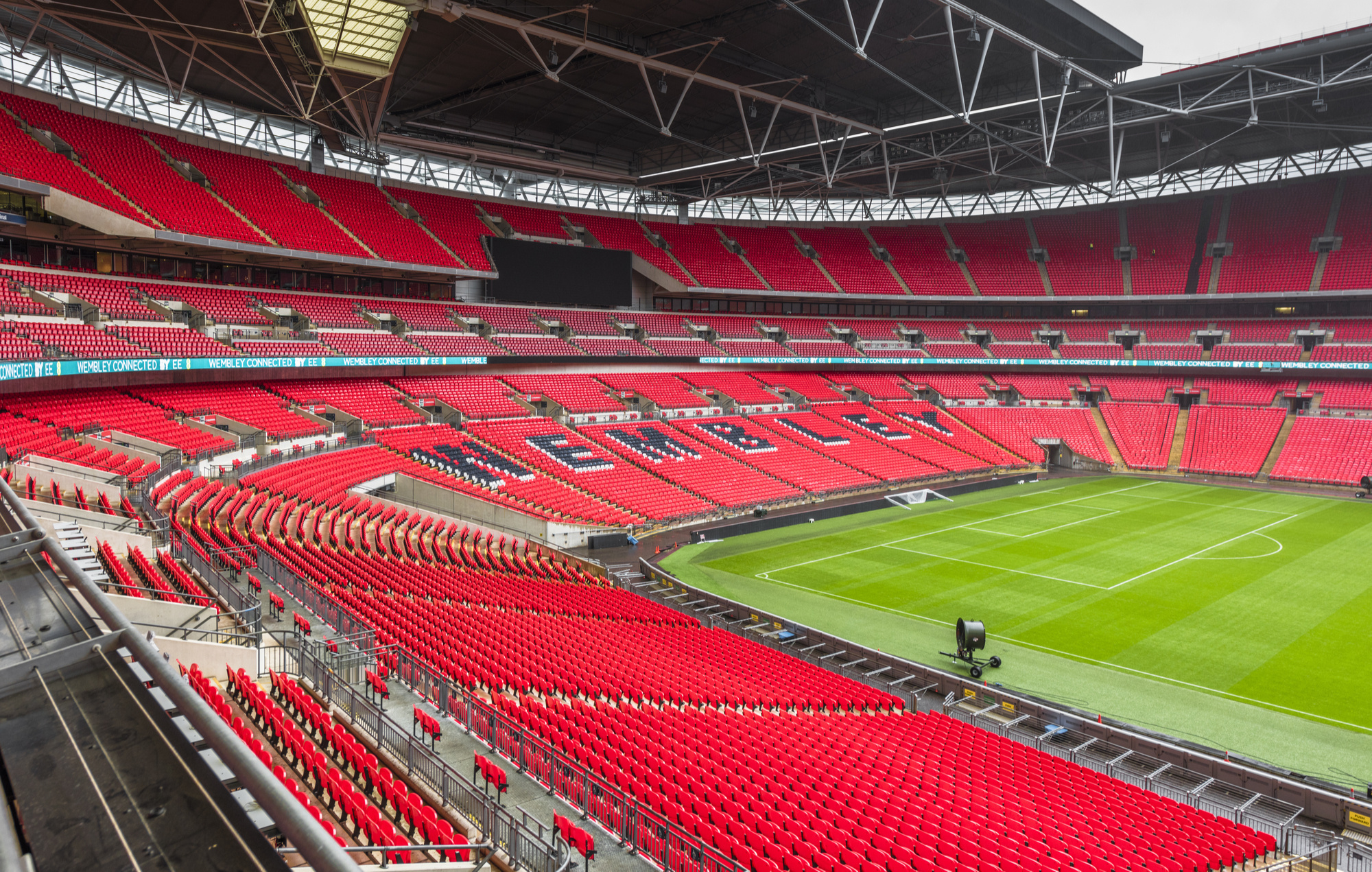 Wembley Stadium: Hosted many significant events over the years, from Olympic matches to FA cup finals. 2000x1280 HD Wallpaper.