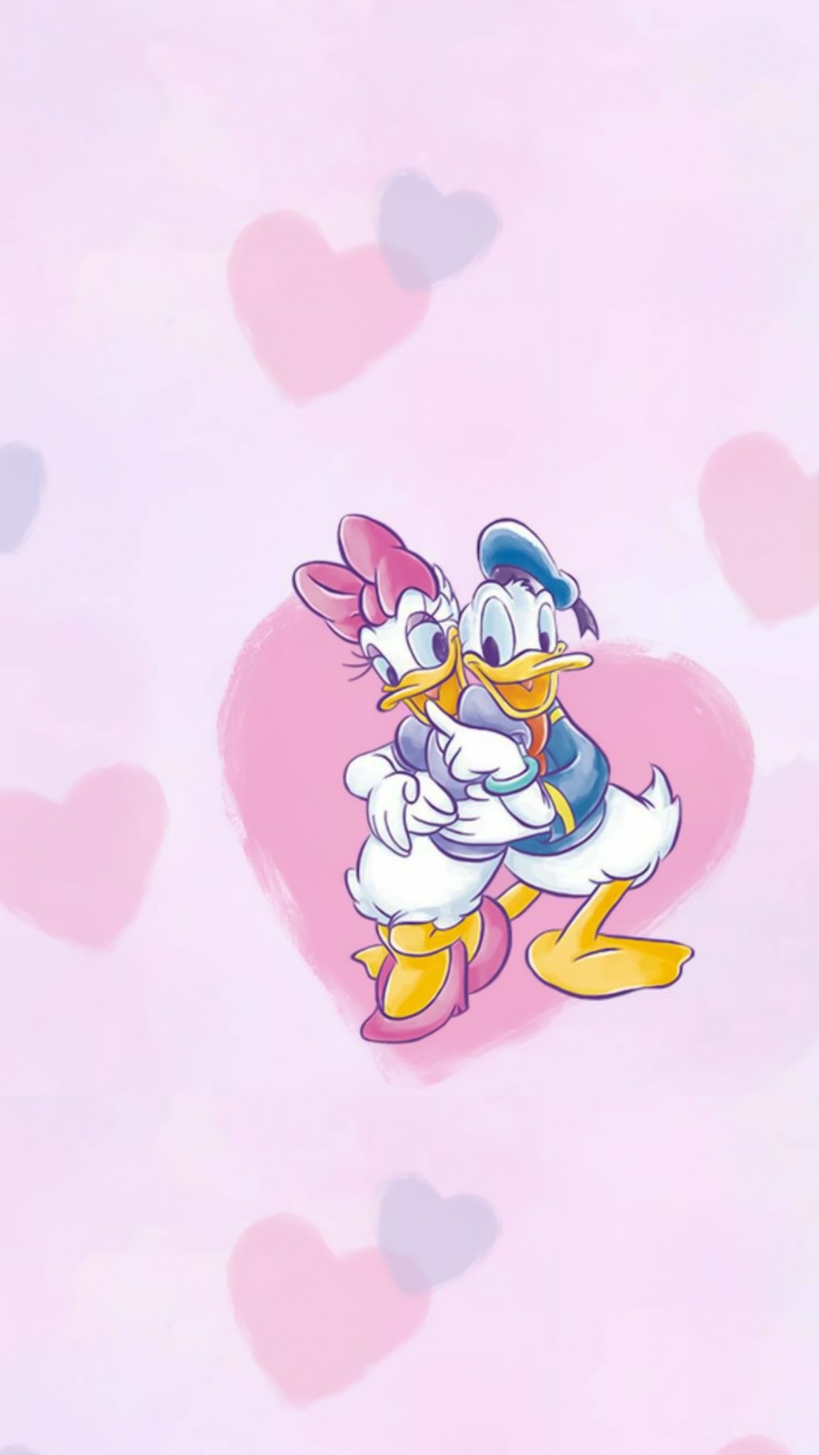 Daisy Duck, Fondos de pantalla, Mickey Mouse drawings, 1160x2050 HD Phone