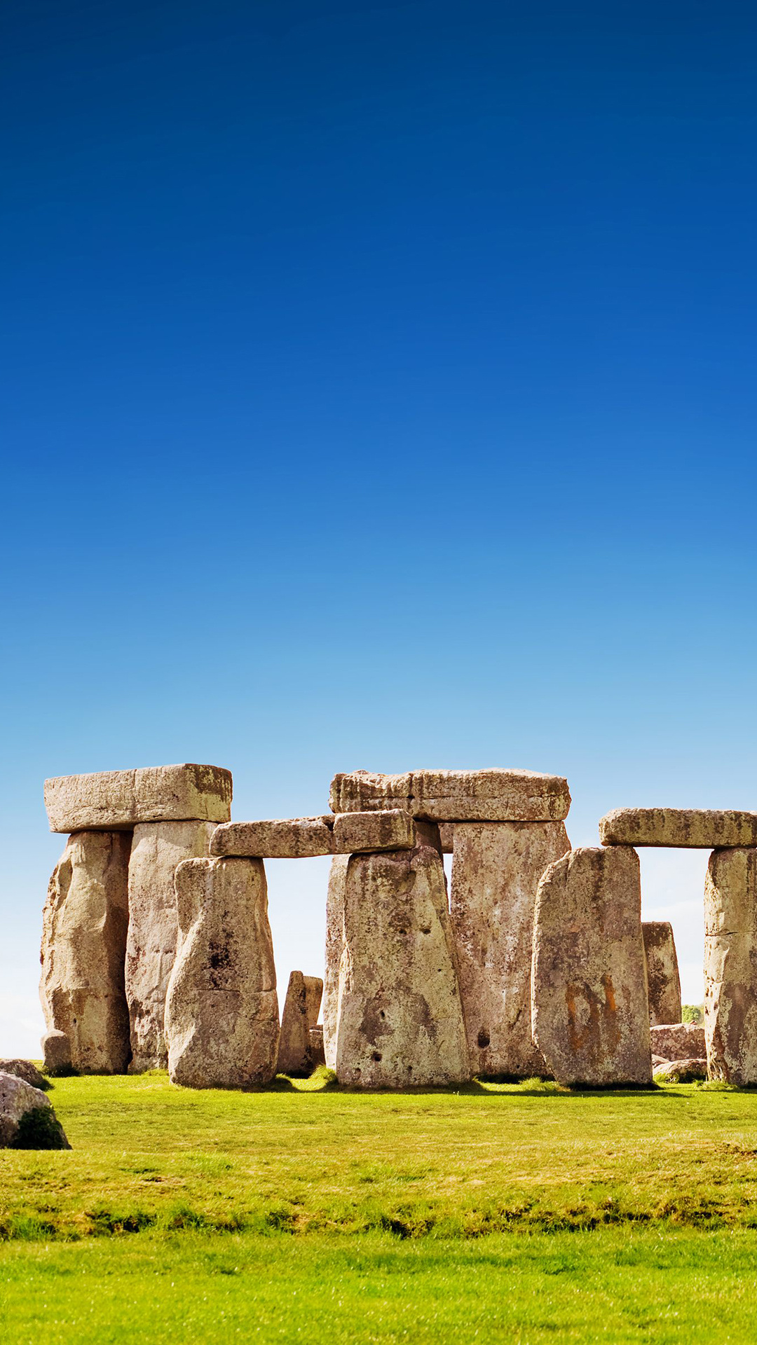 Stonehenge landscape, Stone structure, Majestic stones, Ryan Walker, 1080x1920 Full HD Phone