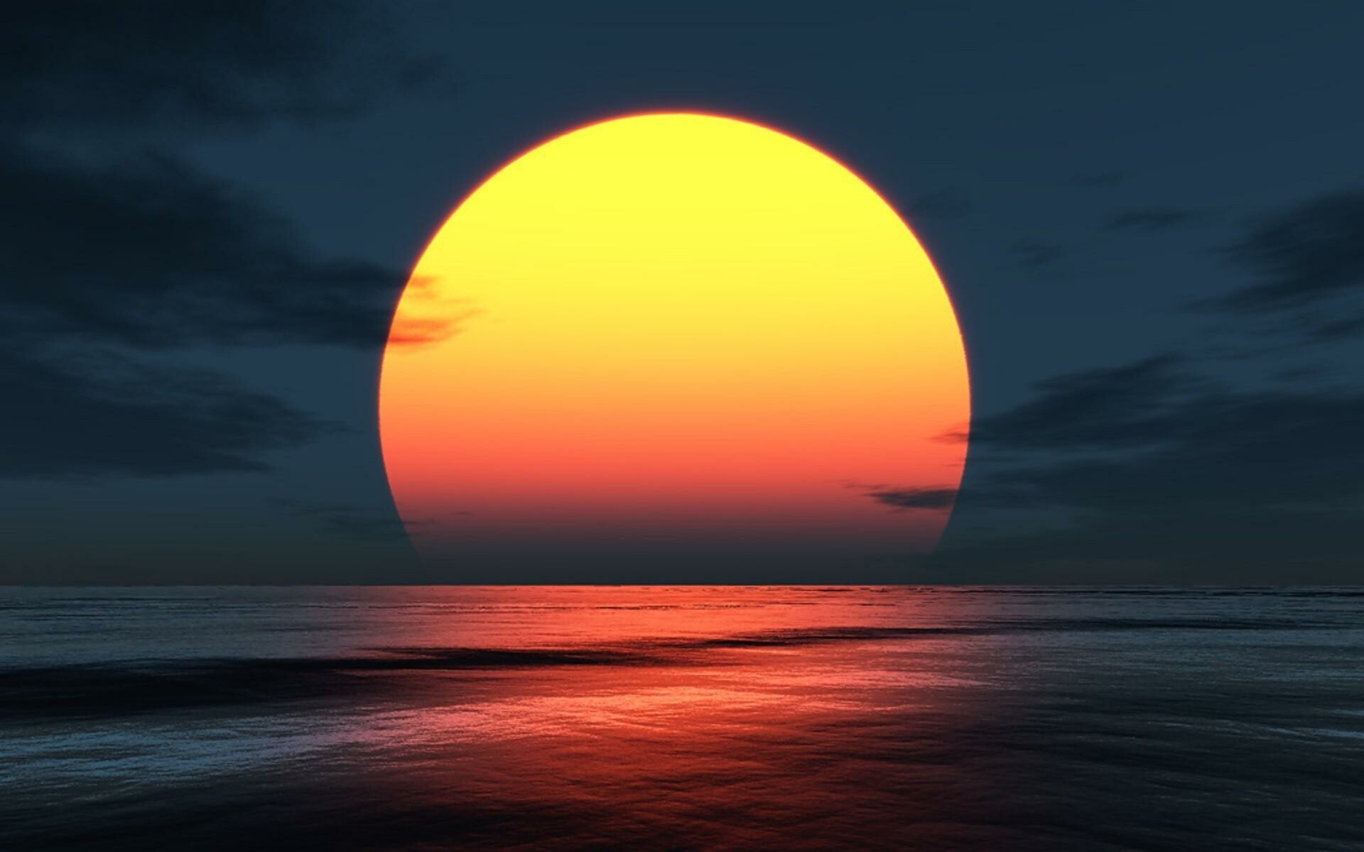 Der Glanz der Sonne, Wrme und Licht, Leuchtende Kugel, Tagesstrahlkraft, 1920x1200 HD Desktop