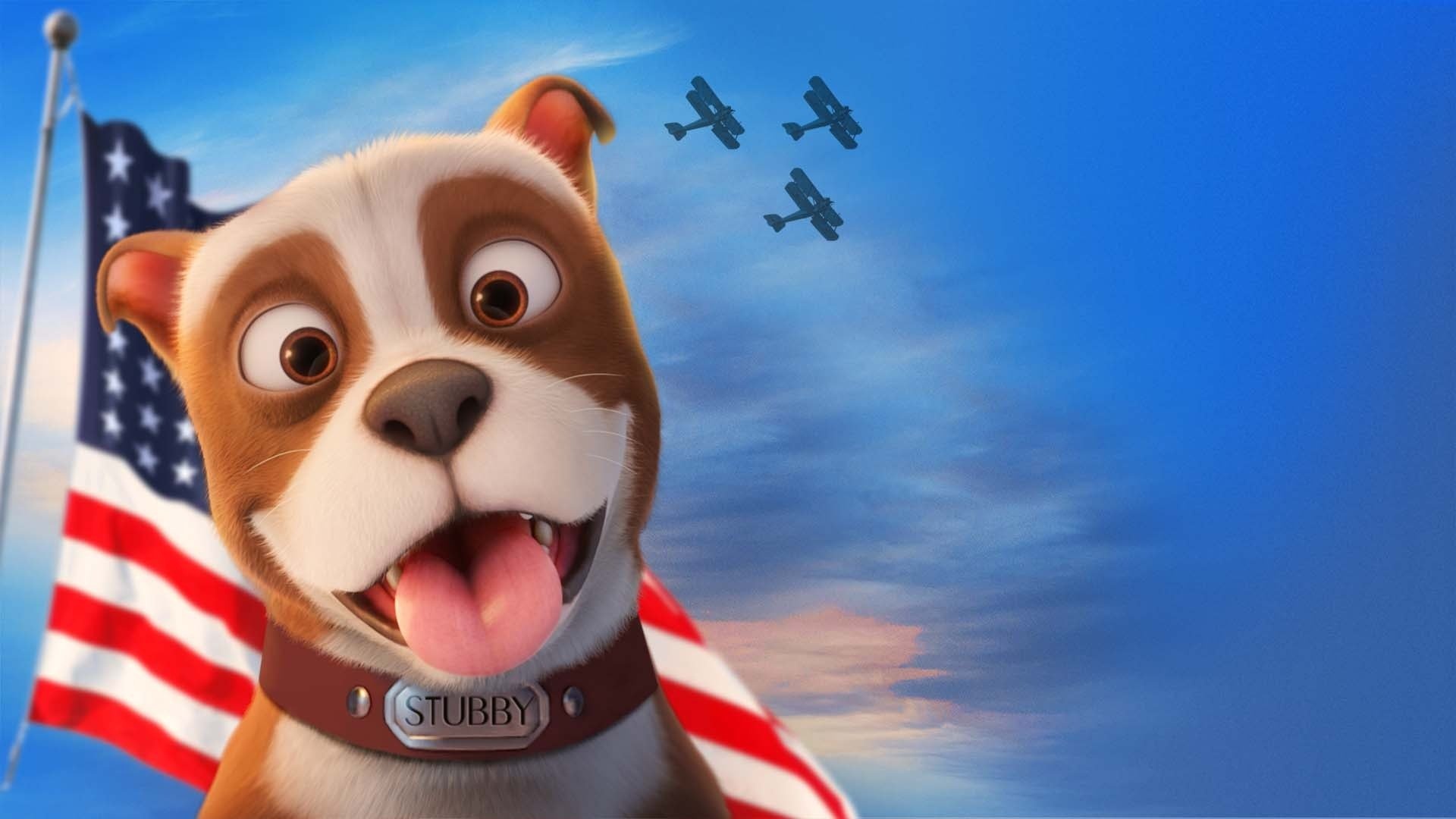 Sgt. Stubby: An American Hero, Heartwarming animation, Inspiring war story, True bravery, 1920x1080 Full HD Desktop