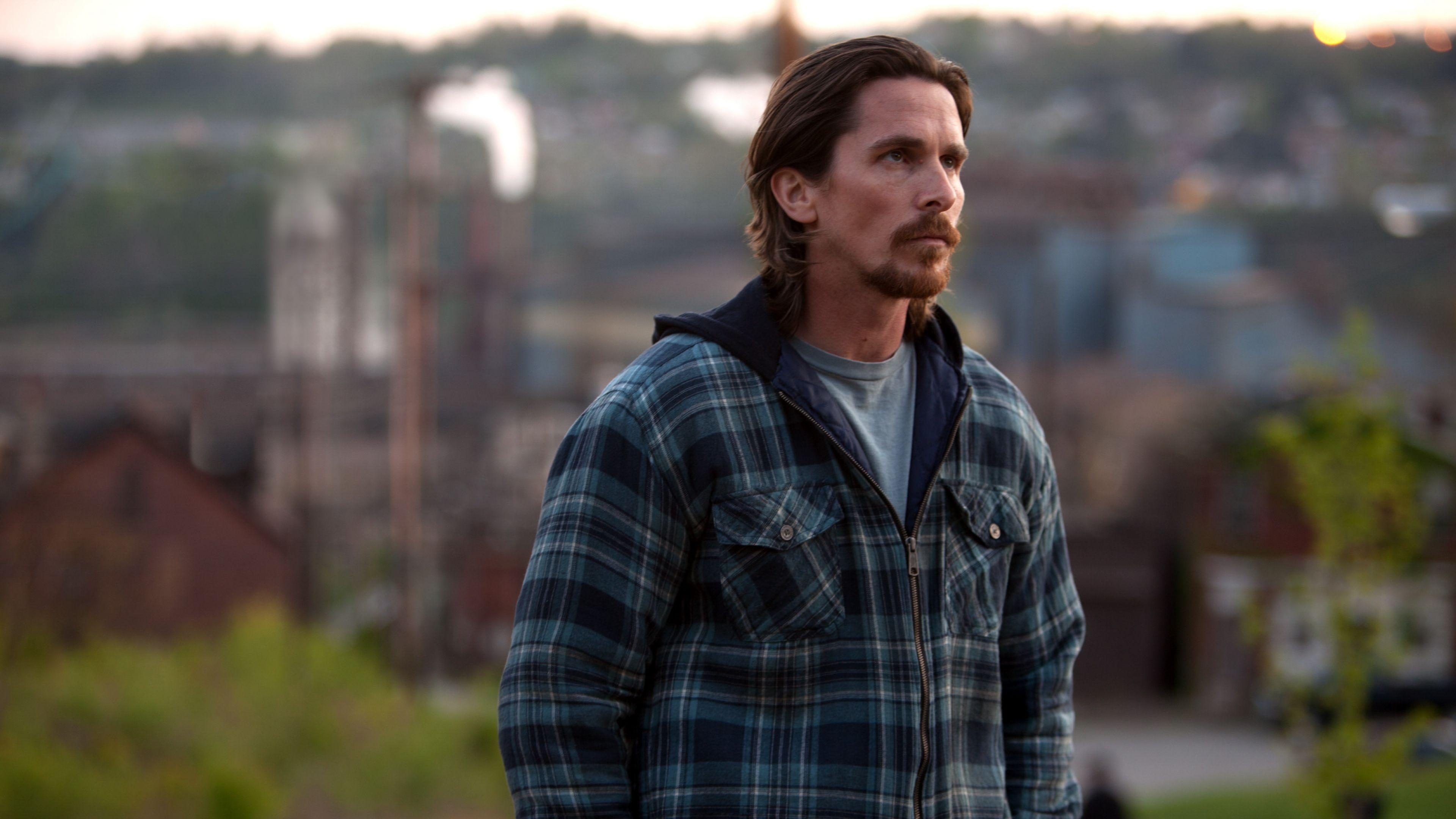 Christian Bale: Out of the Furnace, Russell Baze. 3840x2160 4K Background.