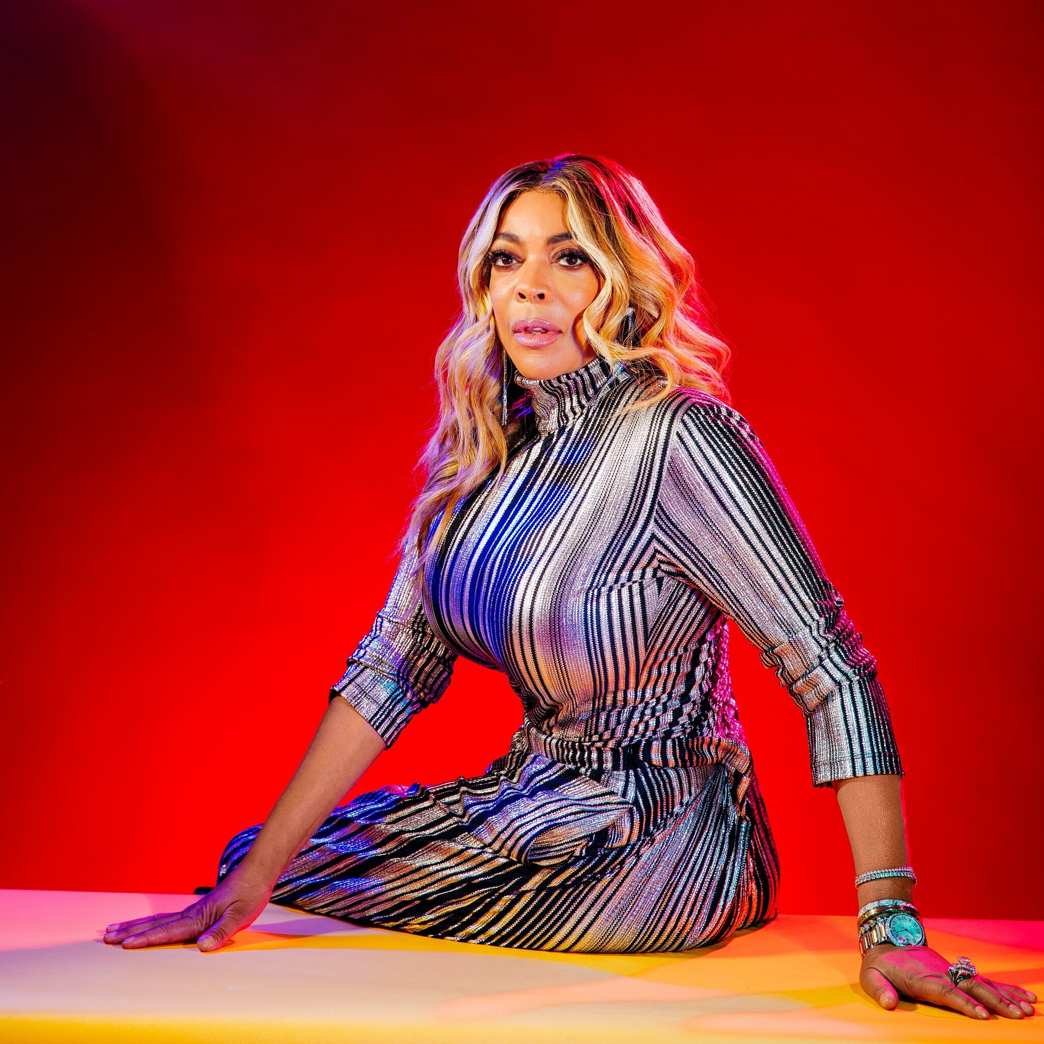 Wendy Williams: Began as a weekend fill-in on New York City's WQHT on November 1, 1987. 2050x2050 HD Background.