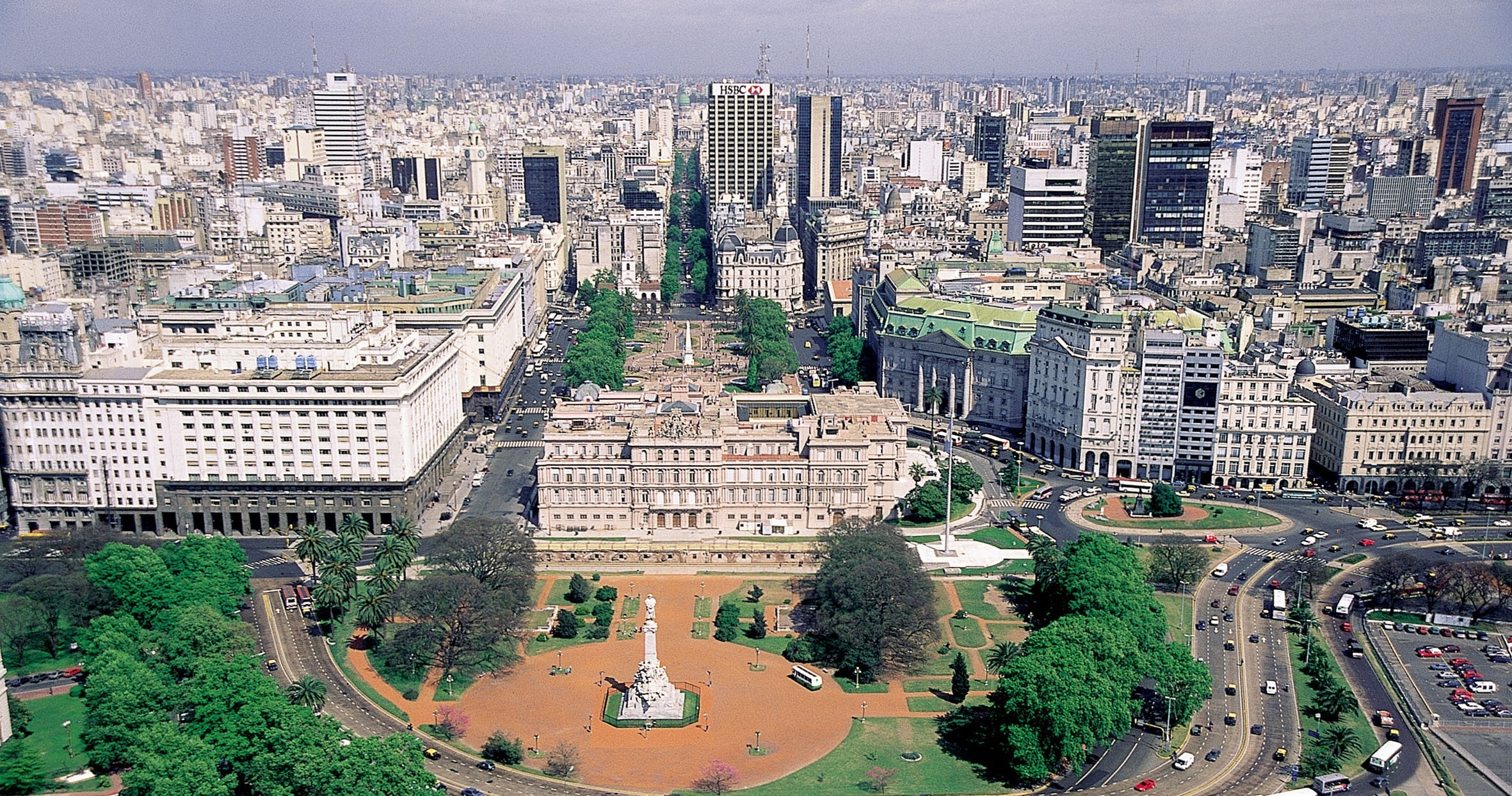 Buenos Aires charm, Cityscape beauty, Urban exploration, Argentine adventures, 2370x1250 HD Desktop