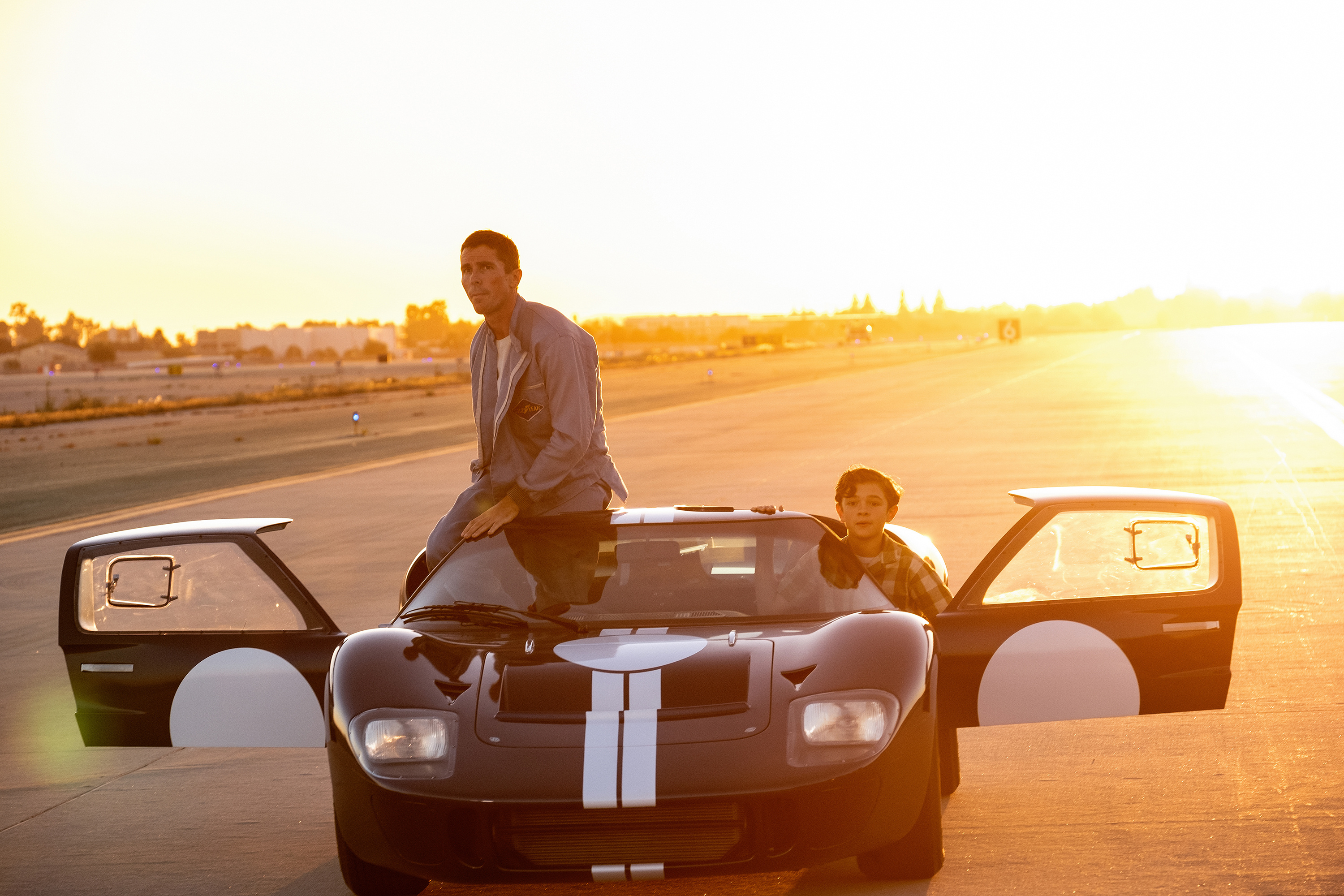 Ford v Ferrari, Racing saga, Iconic race cars, Breathtaking cinematography, 3000x2000 HD Desktop