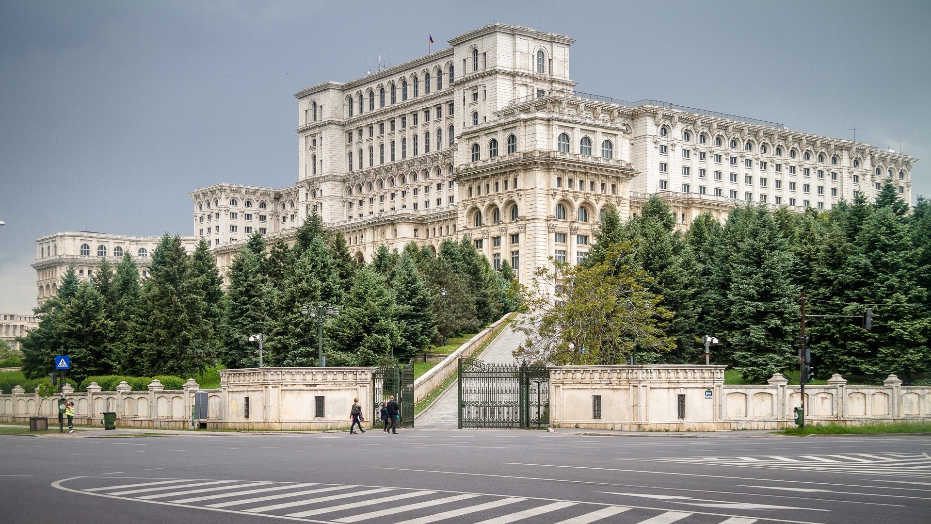 Palace of Parliament, Bucharest, Travels, Impressive architecture, 1920x1080 Full HD Desktop