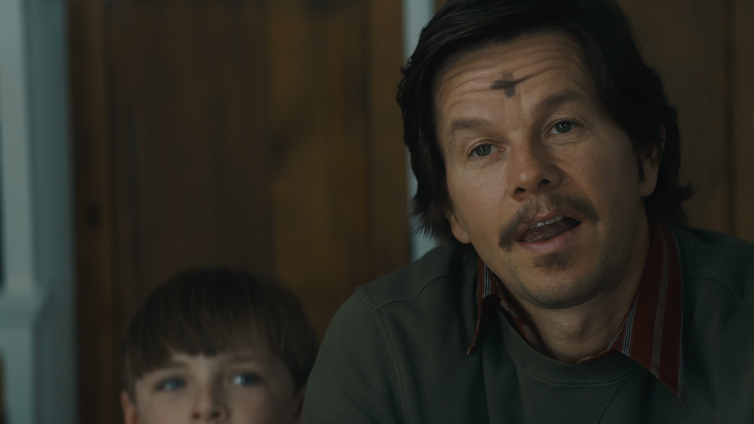 Father Stu movie, Mark Wahlberg's role, Unconventional priest, Intriguing dialogues, 2560x1440 HD Desktop