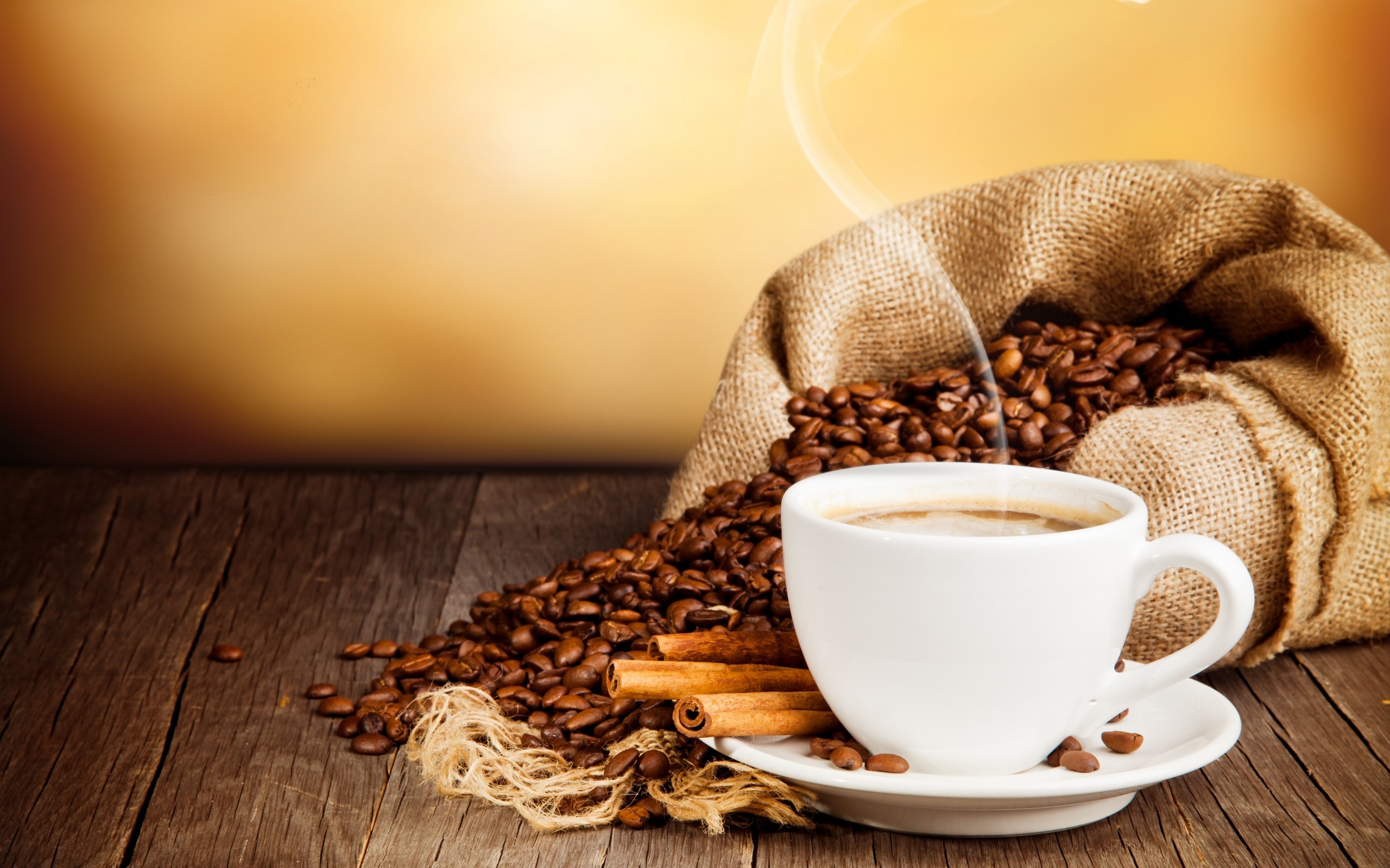 Coffee: Aromatic vapor, Dishware, Hot beverages. 2560x1600 HD Background.