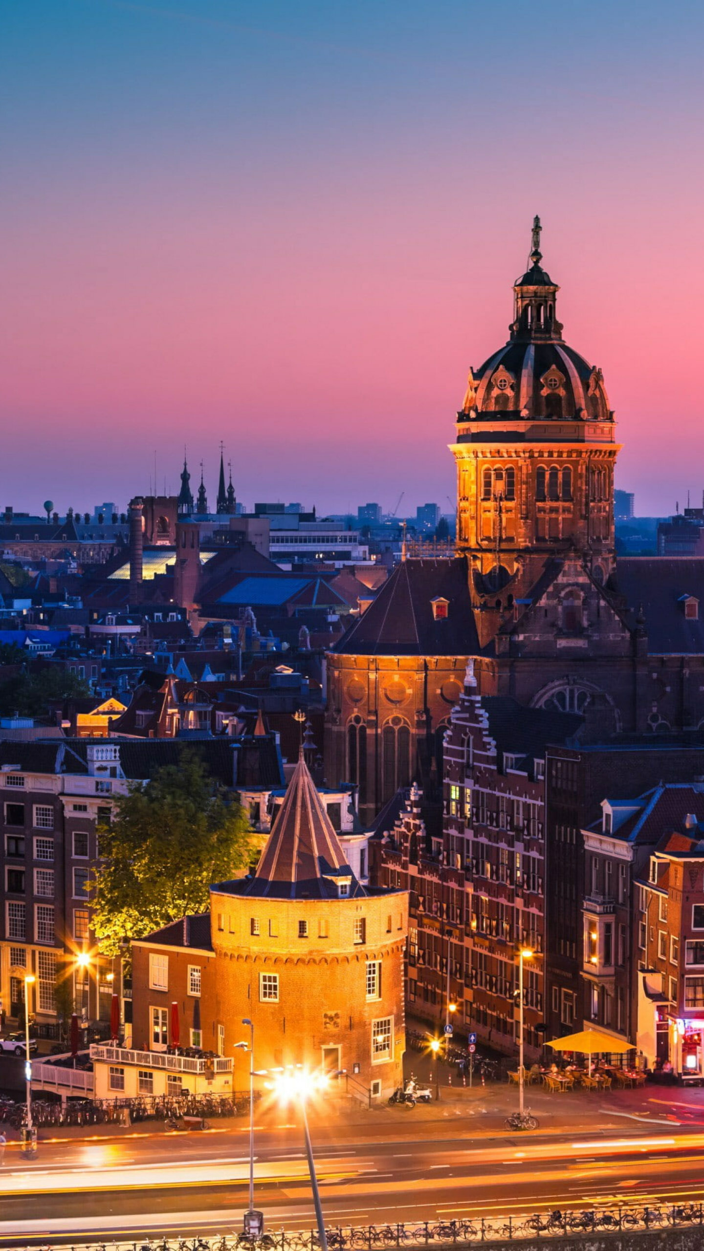 Netherlands: Amsterdam, The city known for its liberal thinking and tolerance. 1440x2560 HD Wallpaper.