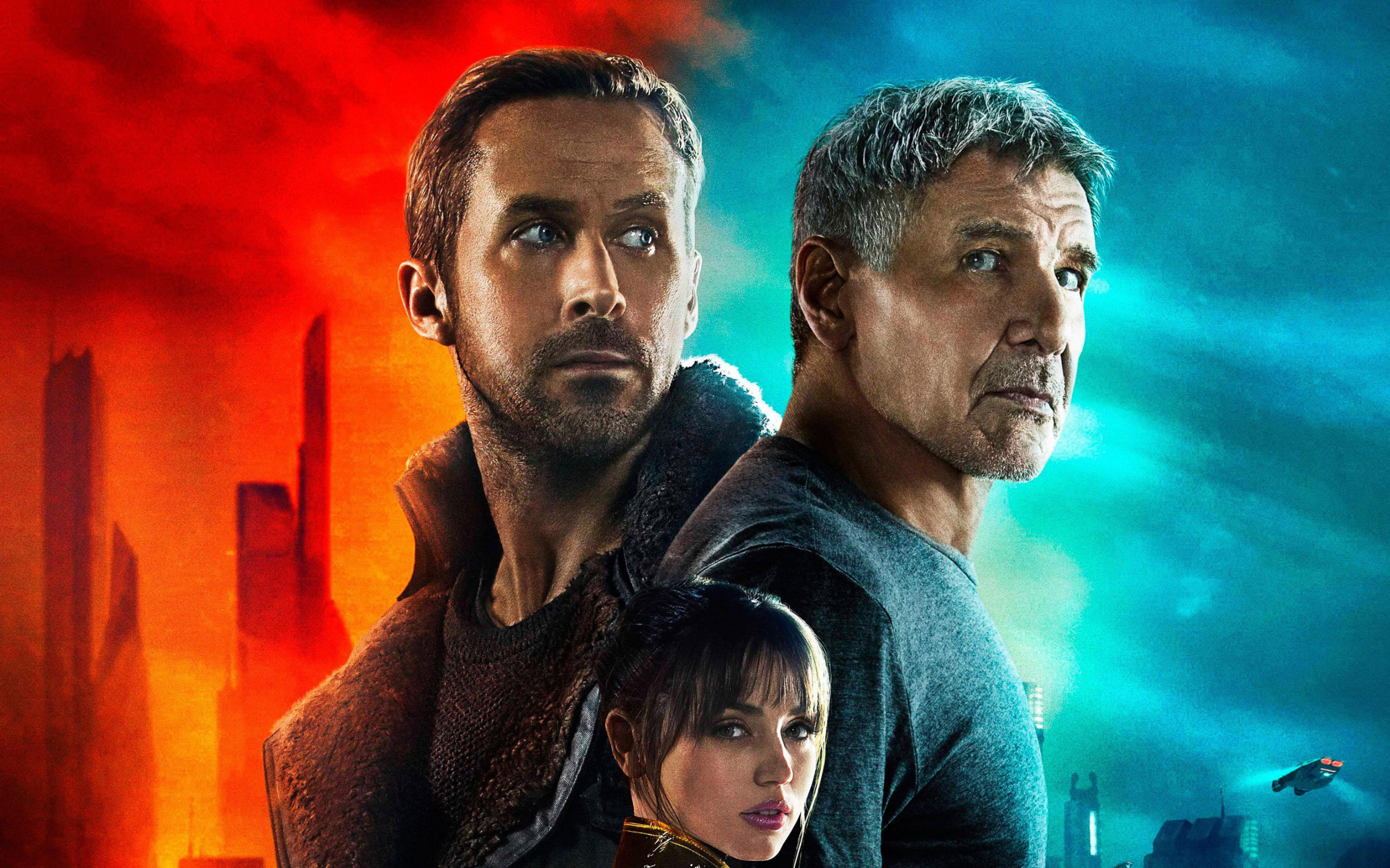 Blade Runner 2049, Movie thriller, Harrison Ford, Desktop, 2880x1800 HD Desktop