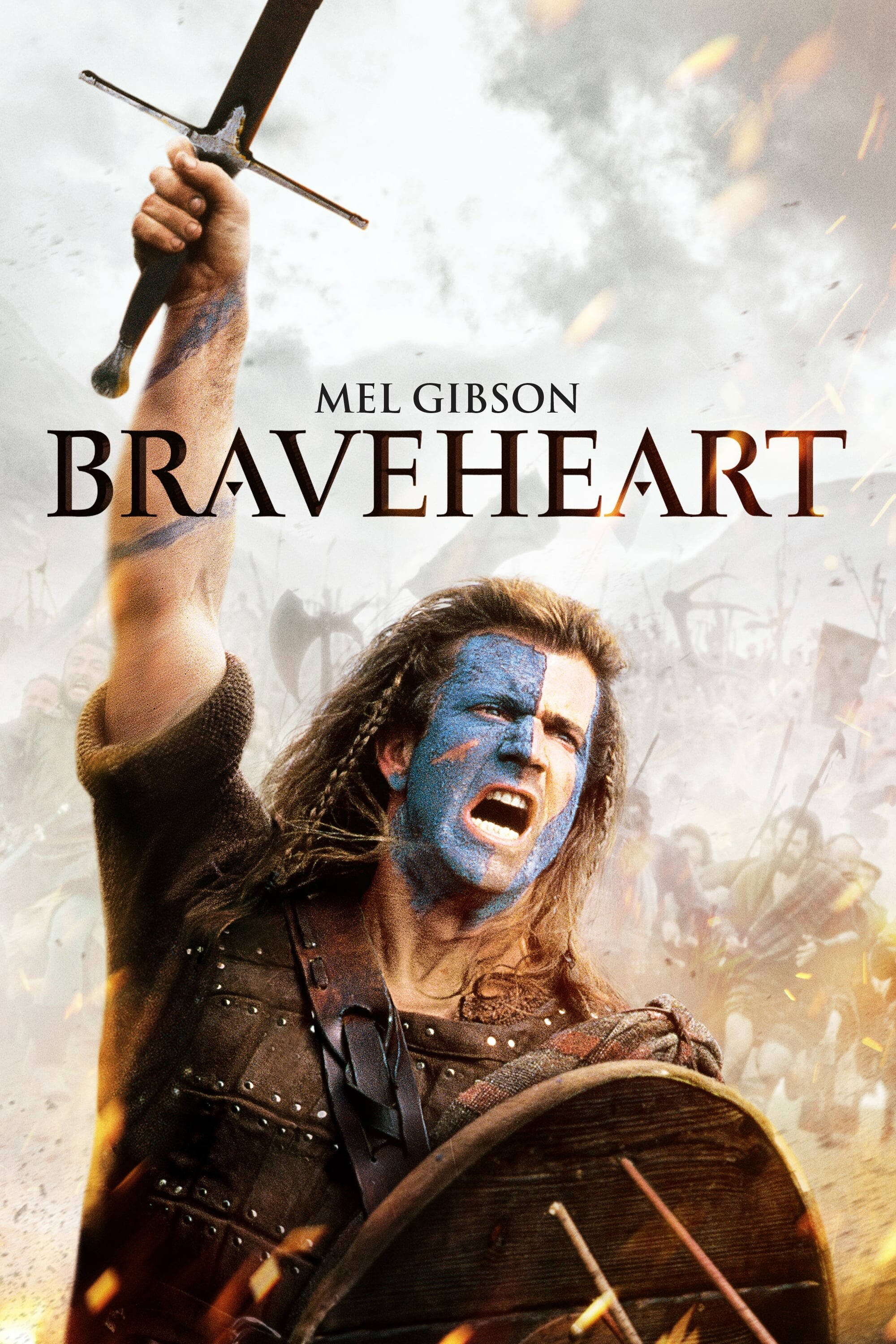 Braveheart: Film directed and produced by, and starring Mel Gibson. 2000x3000 HD Background.