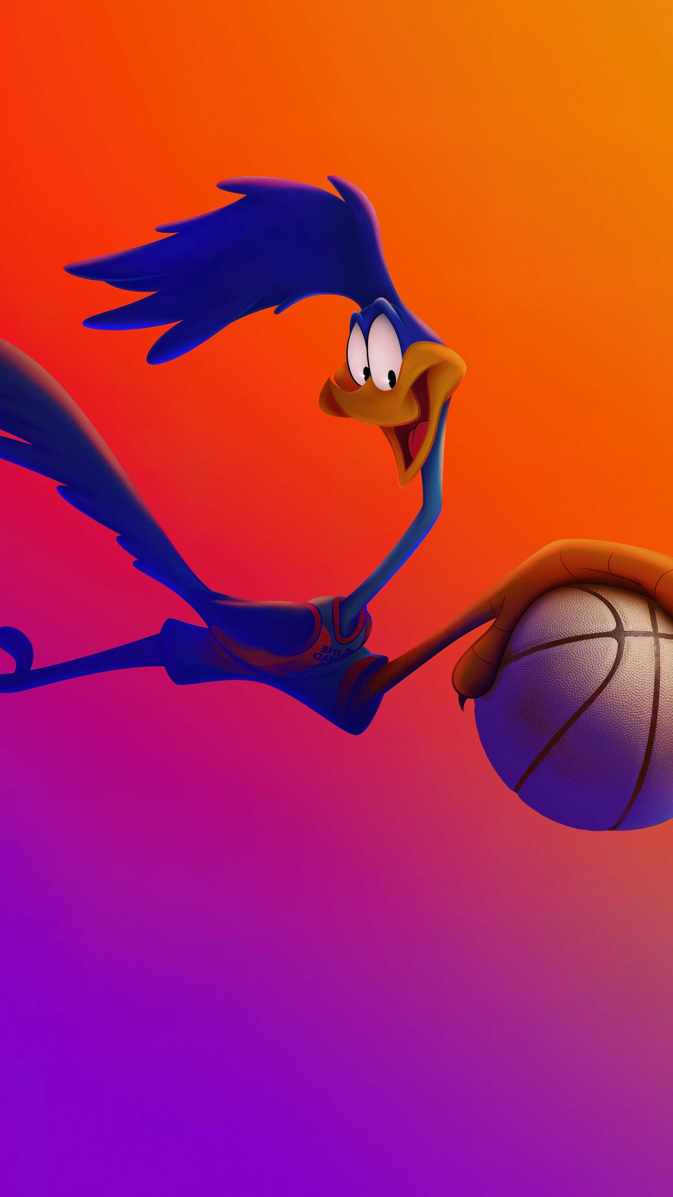 Space Jam: A New Legacy, Road Runner, Epic wallpaper, Free HD download, 2160x3840 4K Phone