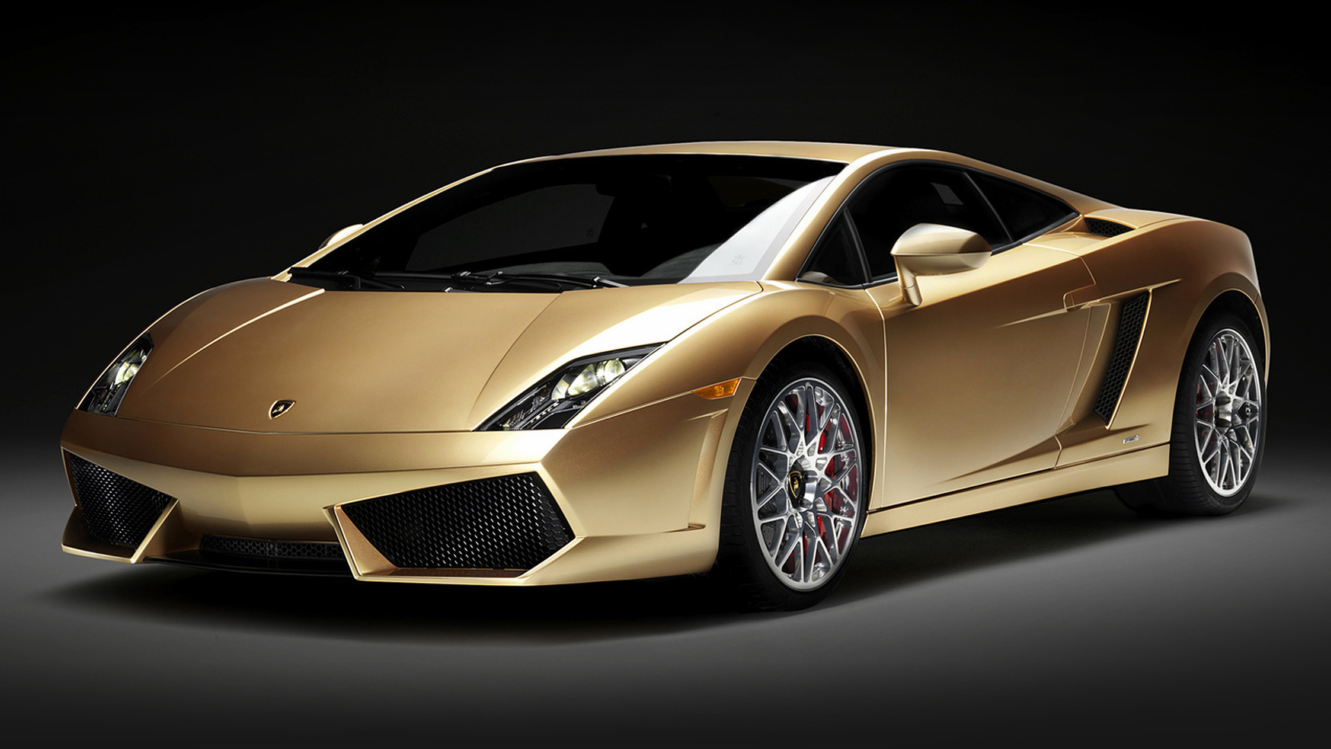LP 560-4 Gold Edition, Limited rarity, Automotive masterpiece, Visual spectacle, 1920x1080 Full HD Desktop