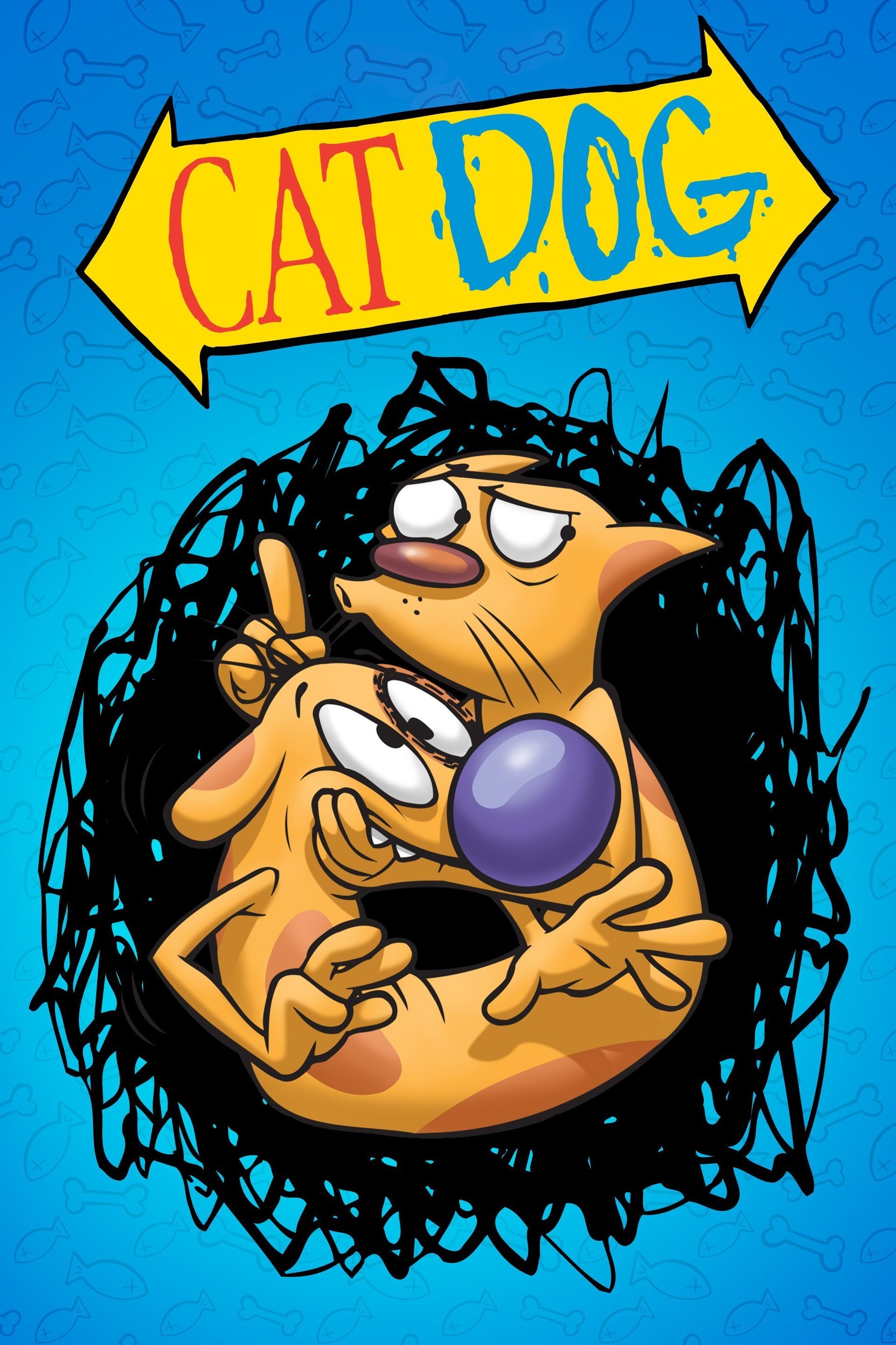 CatDog, Cartoon series, Animation, Season 1 full episodes, 1920x2880 HD Phone