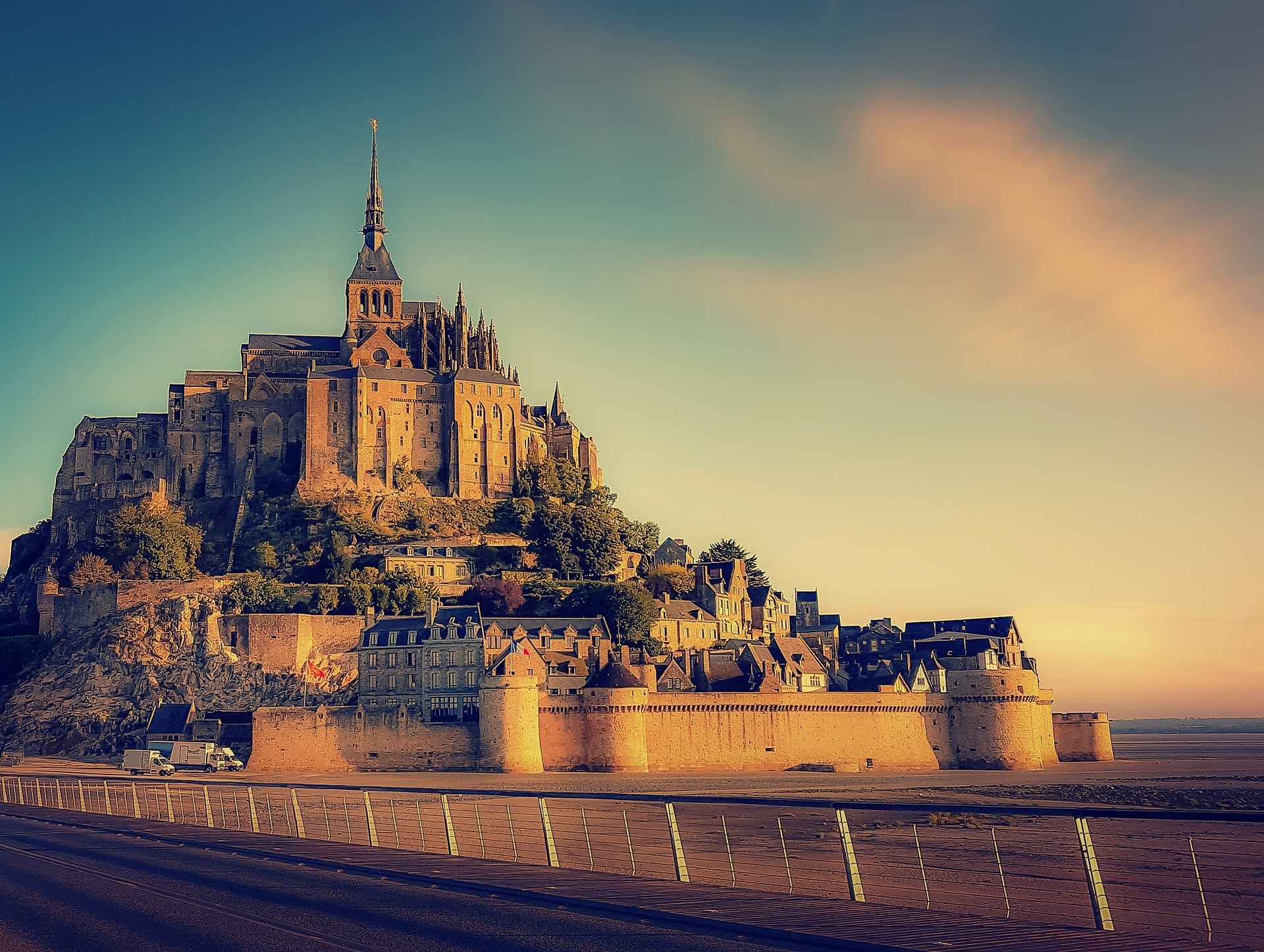 Mont Saint Michel, Travels, Visit, Abbey, 1920x1450 HD Desktop