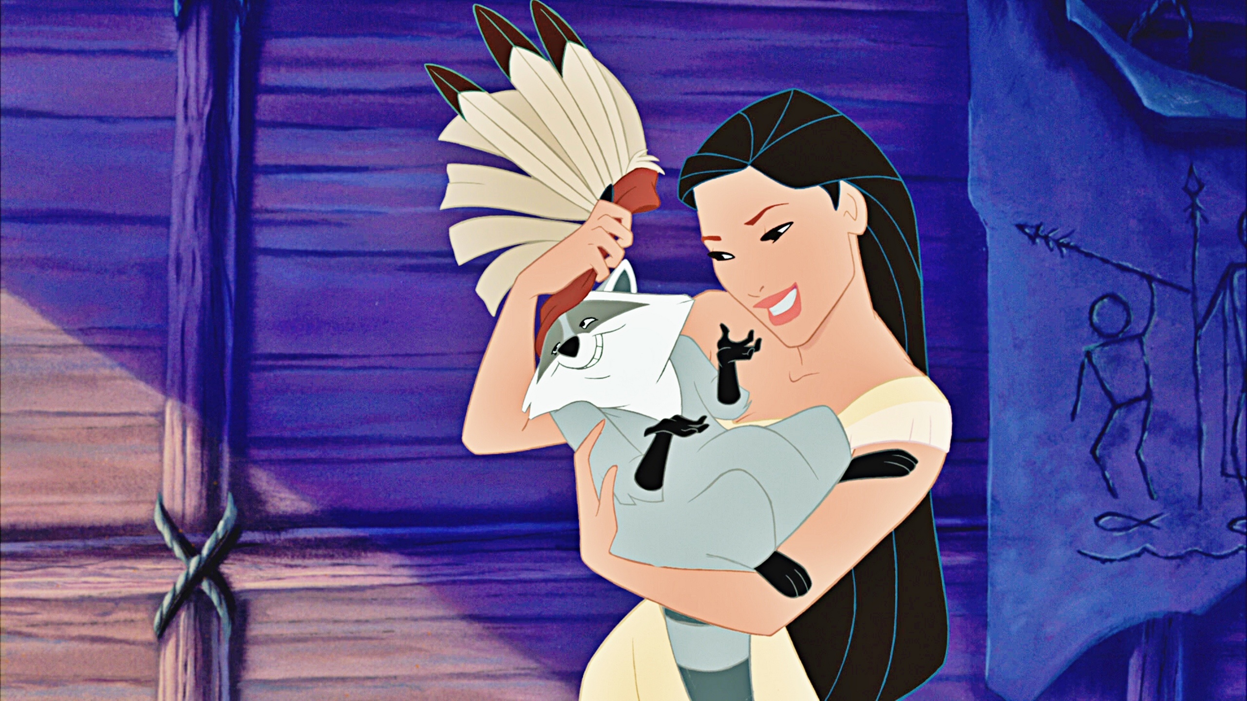 Pocahontas Disney wallpaper, Stunning visuals, Captivating scenes, Samantha Thompson, 2560x1440 HD Desktop