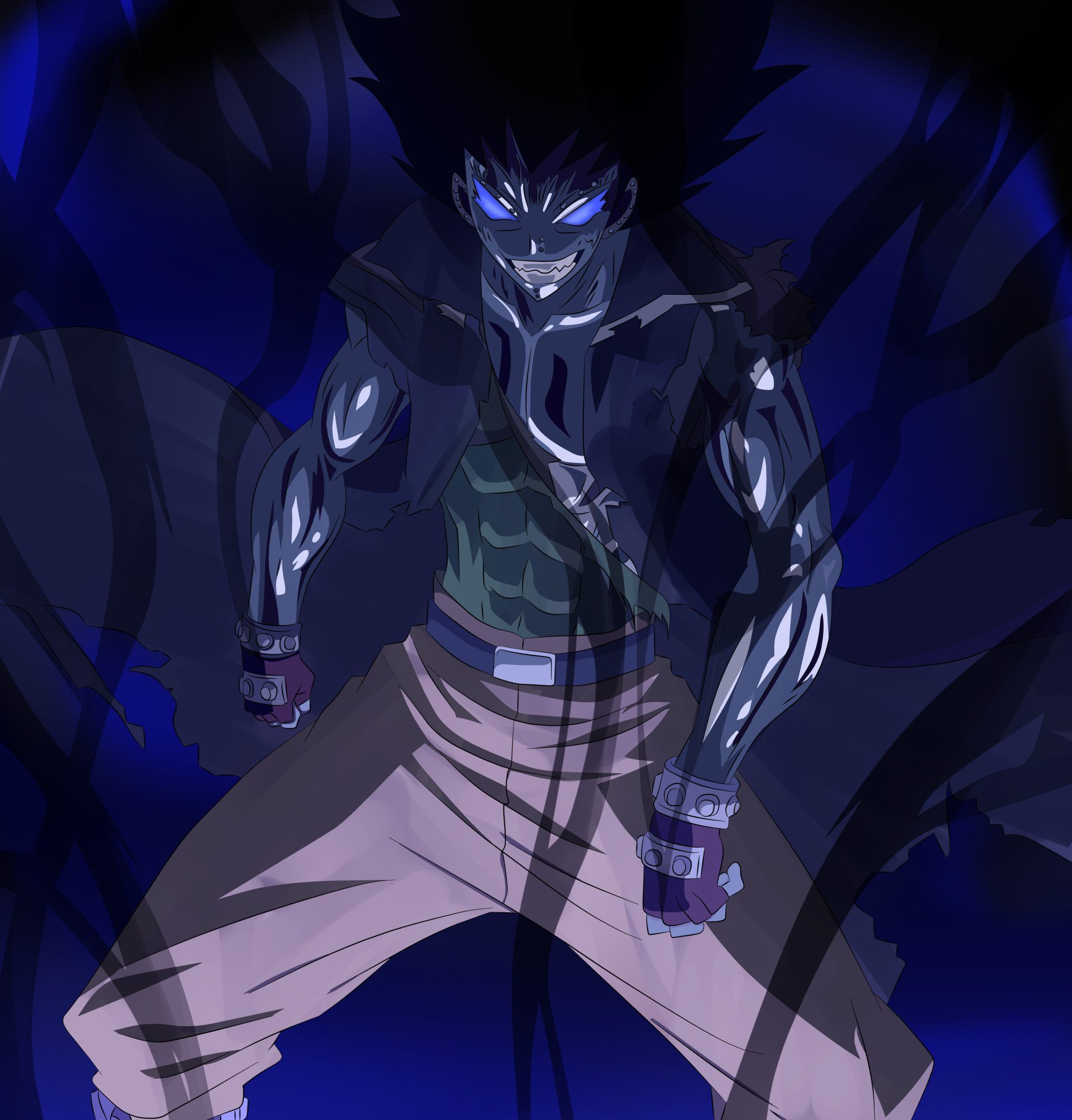 Fairy Tail Gajeel wallpapers, Posted by Samantha Simpson, Anime series, 1920x2010 HD Phone
