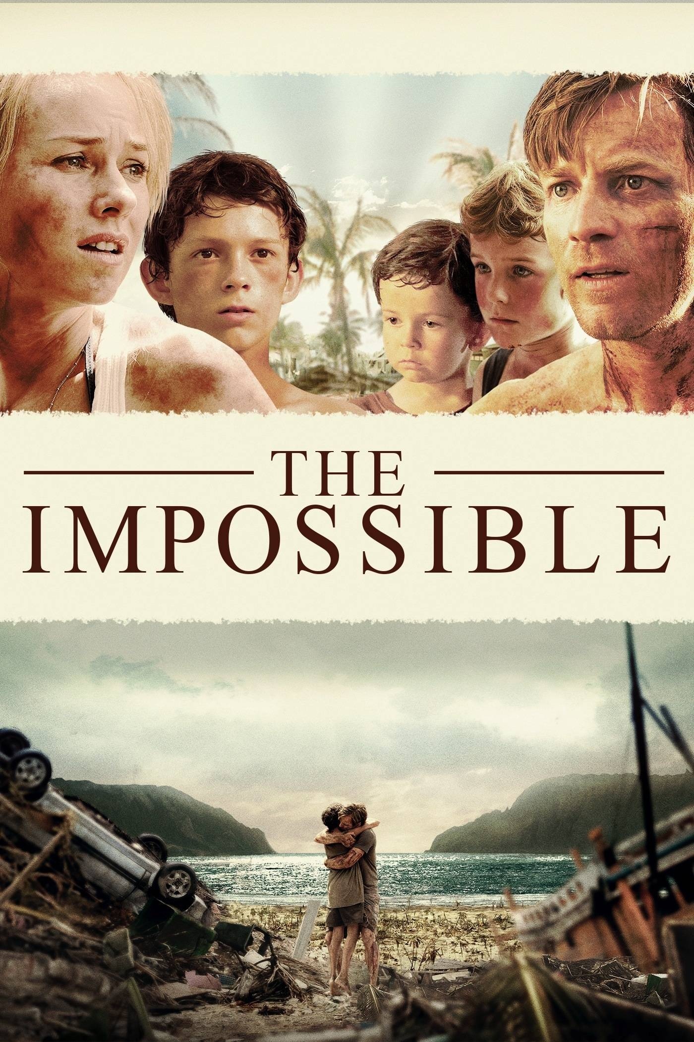 The Impossible, Heart-wrenching story, Unthinkable tragedy, Family's survival, 1400x2100 HD Phone