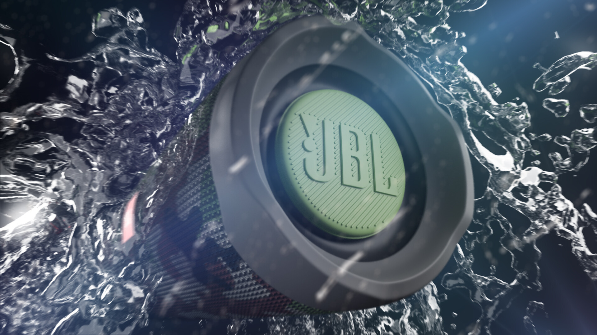 ArtStation JBL speaker, Still render, Speaker design, Digital artwork, 1920x1080 Full HD Desktop