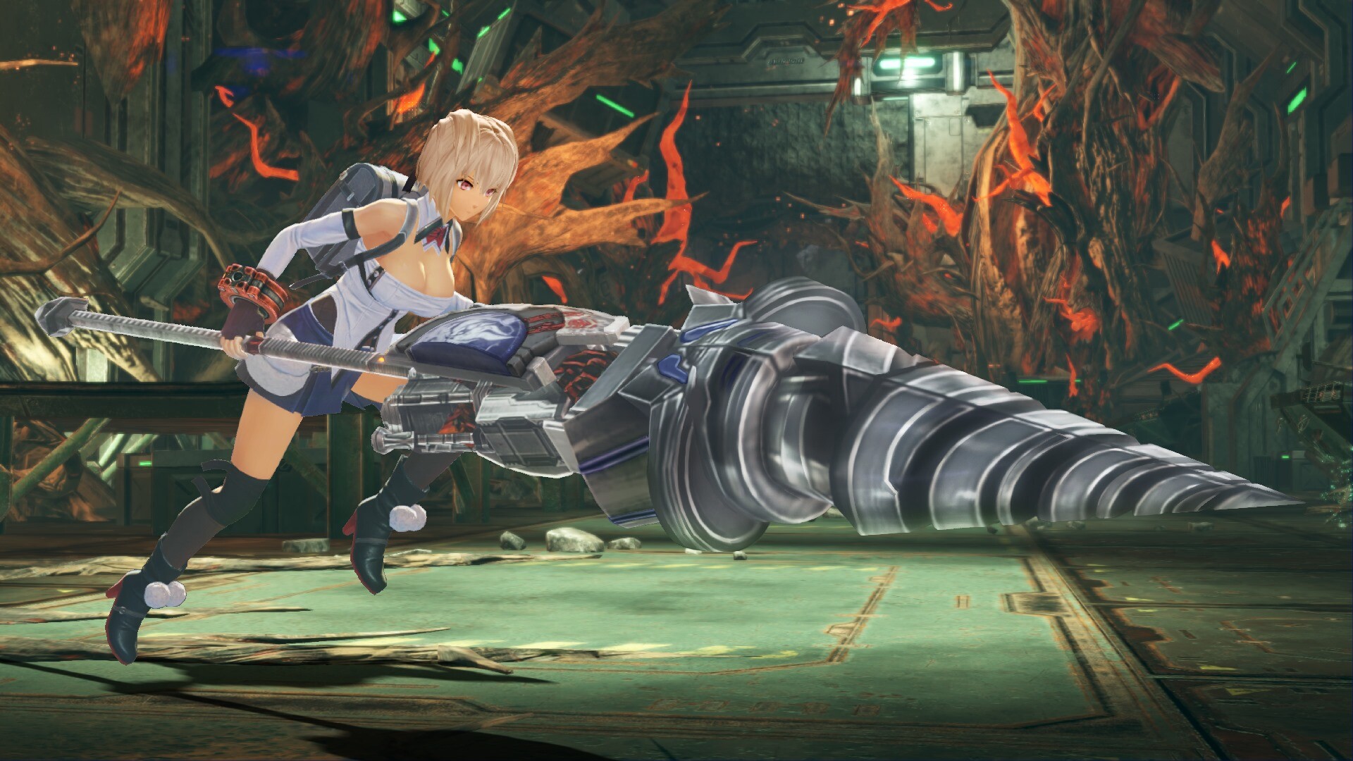 God Eater (Game): Claire Victorious, The Gleipnir 6th Engineering Battalion, Special Transport Unit. 1920x1080 Full HD Background.