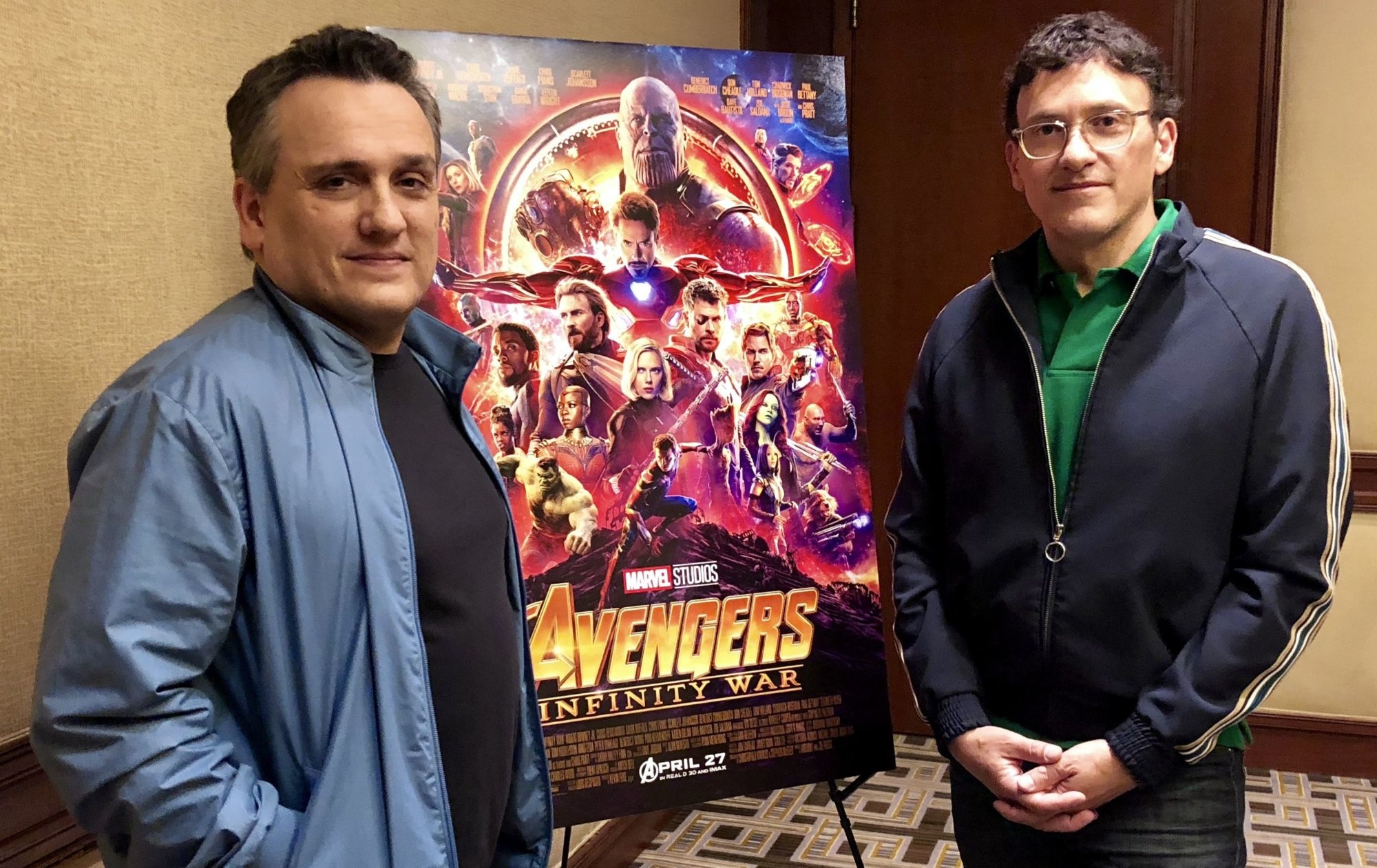 Anthony Russo, Infinity War, Directors, Avengers, 2000x1270 HD Desktop