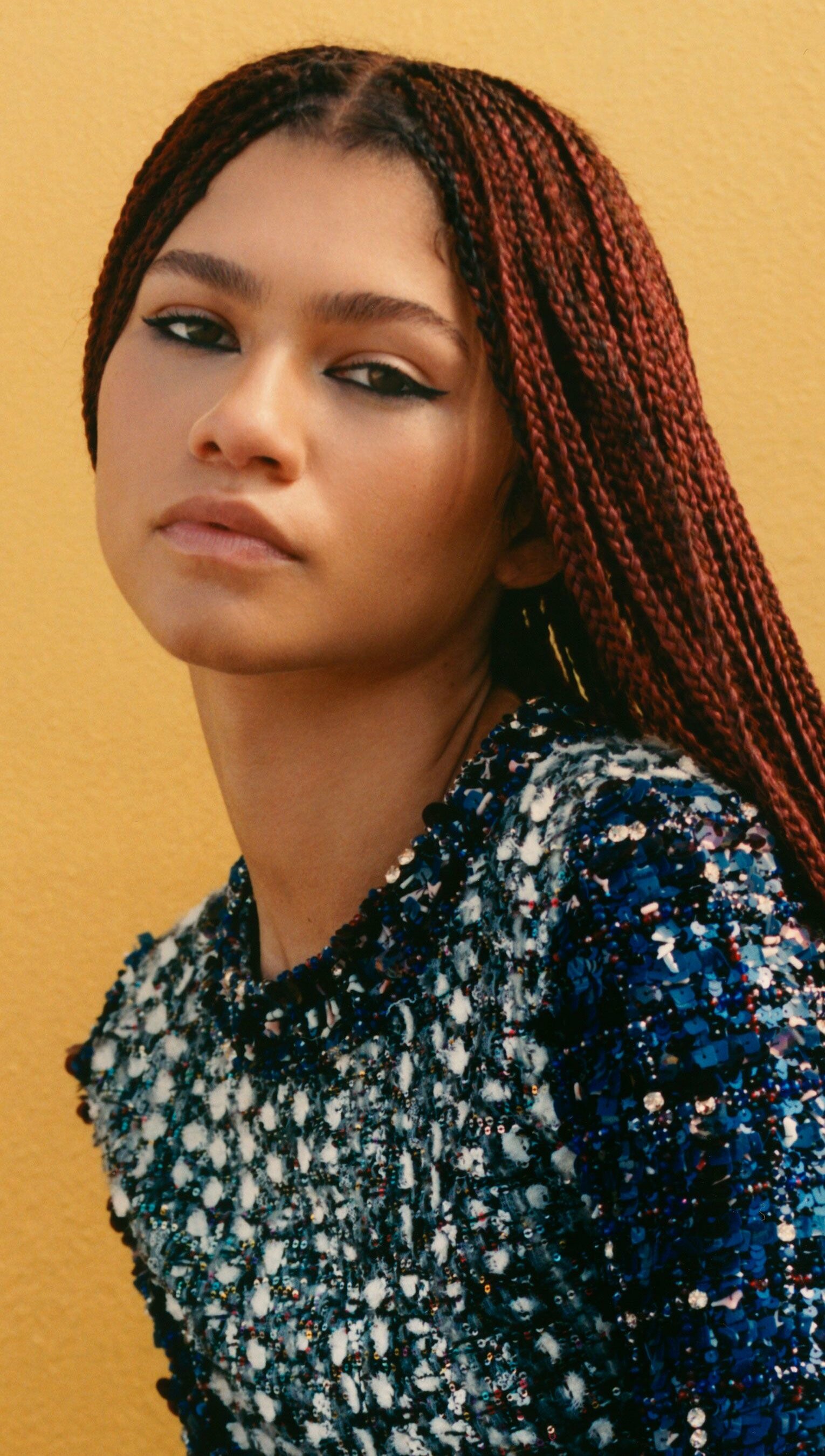 Zendaya: Guest appearances on such series as A.N.T. Farm and Good Luck Charlie. 1530x2700 HD Wallpaper.