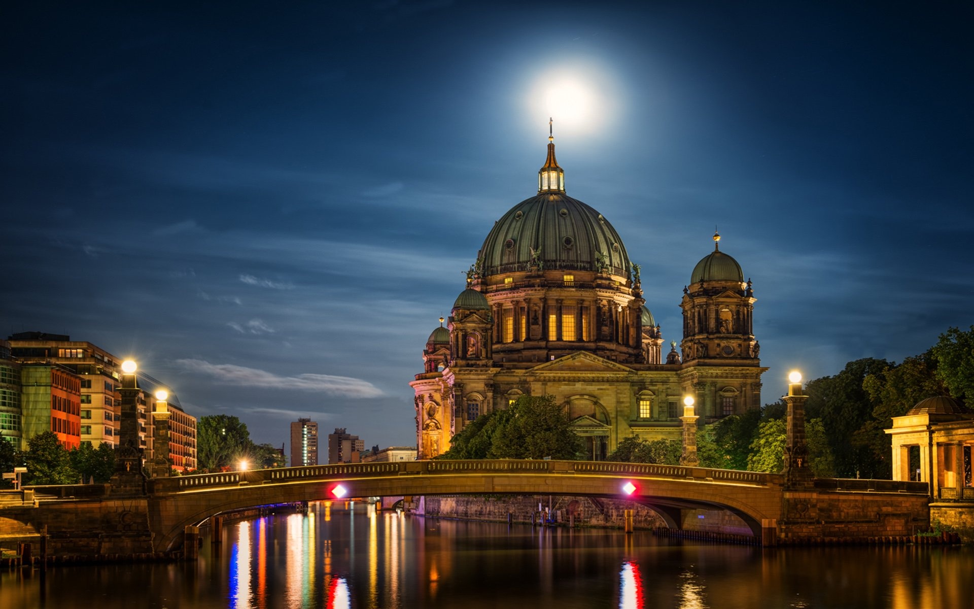 Berlin Cathedral, Stunning desktop wallpapers, HD background images, German landmark, 1920x1200 HD Desktop