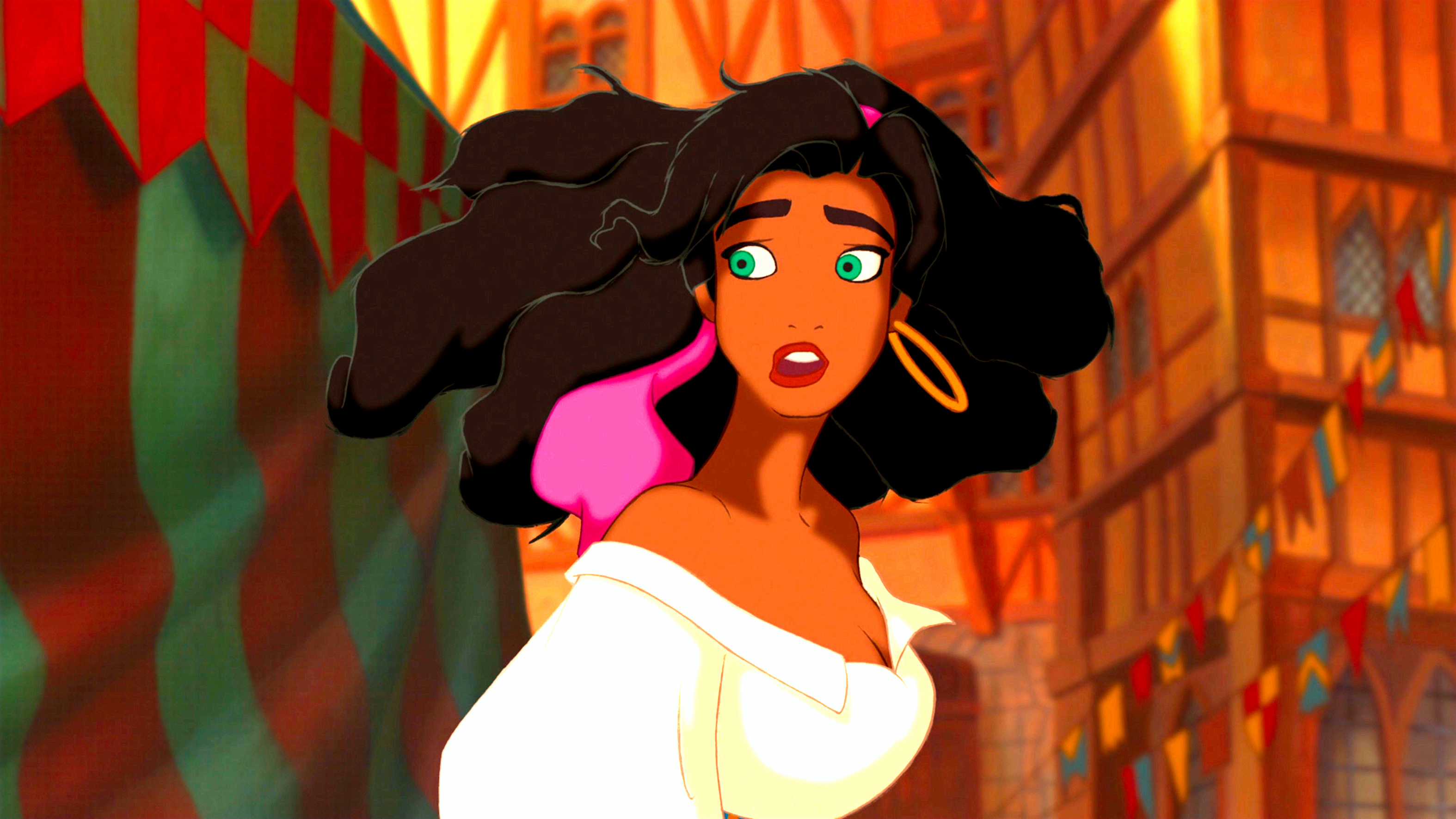 Esmeralda character, Walt Disney screencaps, Beautiful fanart, Disney figuren, 3150x1780 HD Desktop