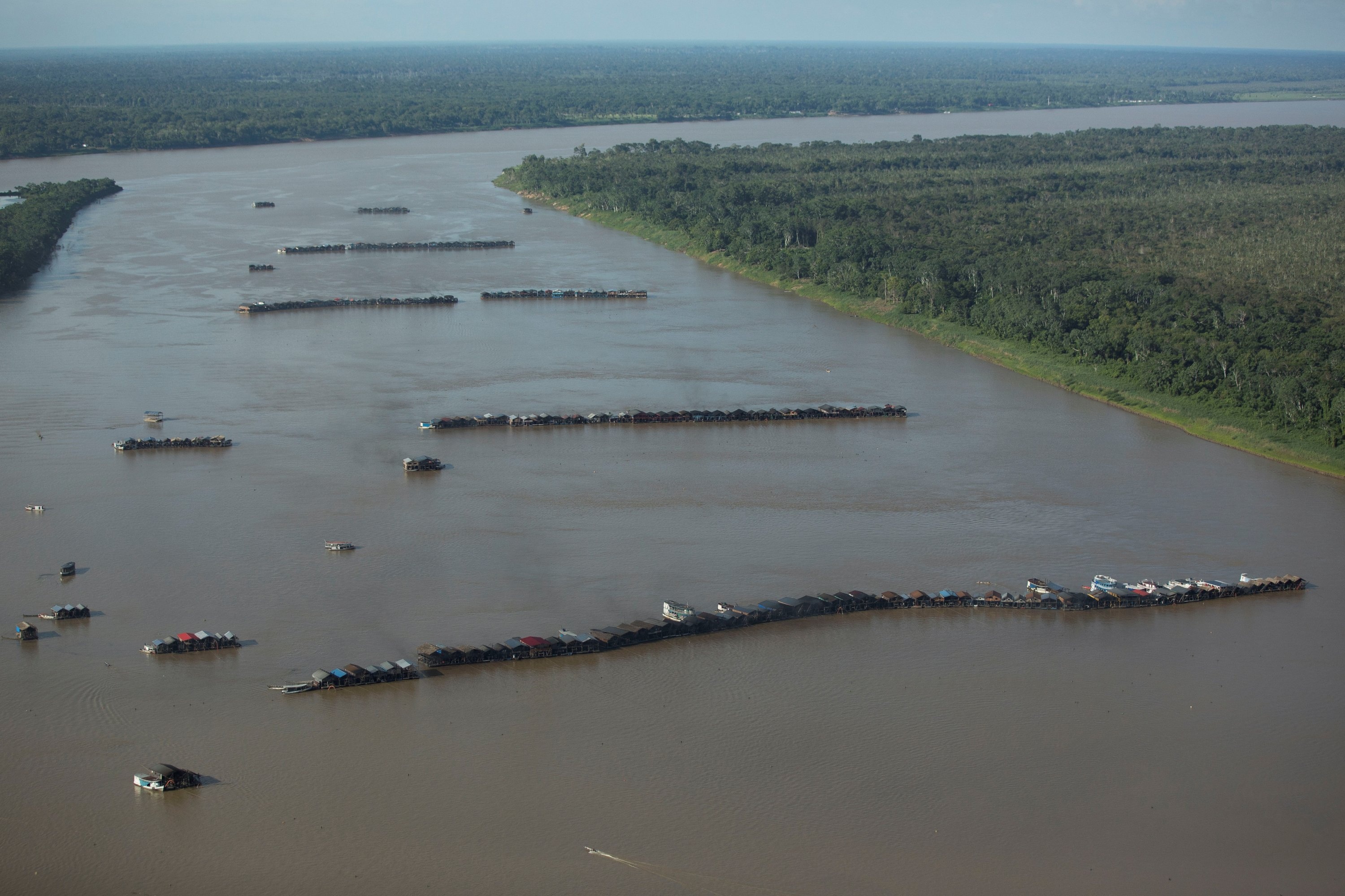 Amazon River, Illegal miners, Gold rush, Daily Sabah, 3000x2000 HD Desktop