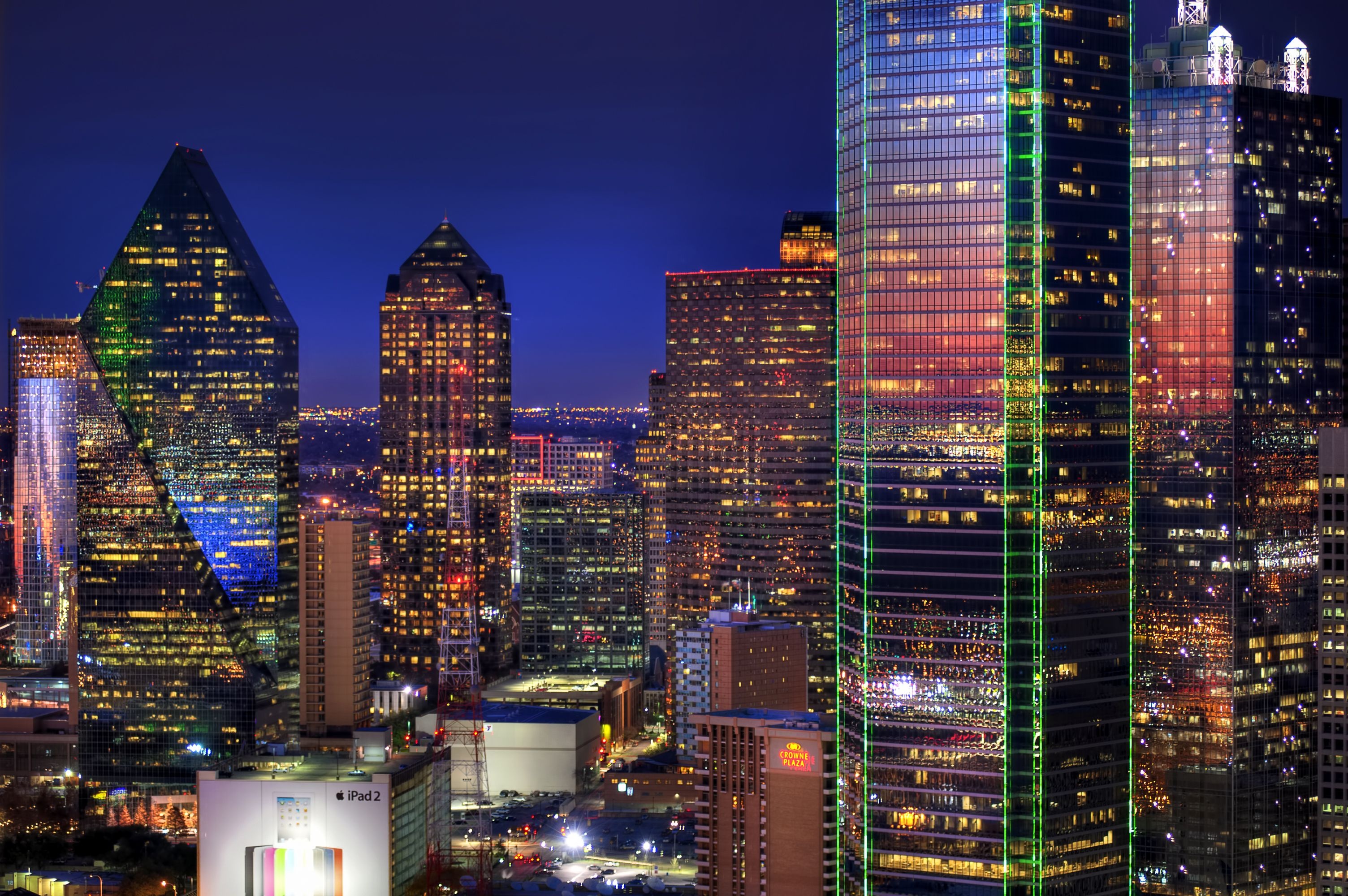 Downtown Dallas wallpaper, Dallas city, Dallas skyline, Dallas urban, 3010x2000 HD Desktop
