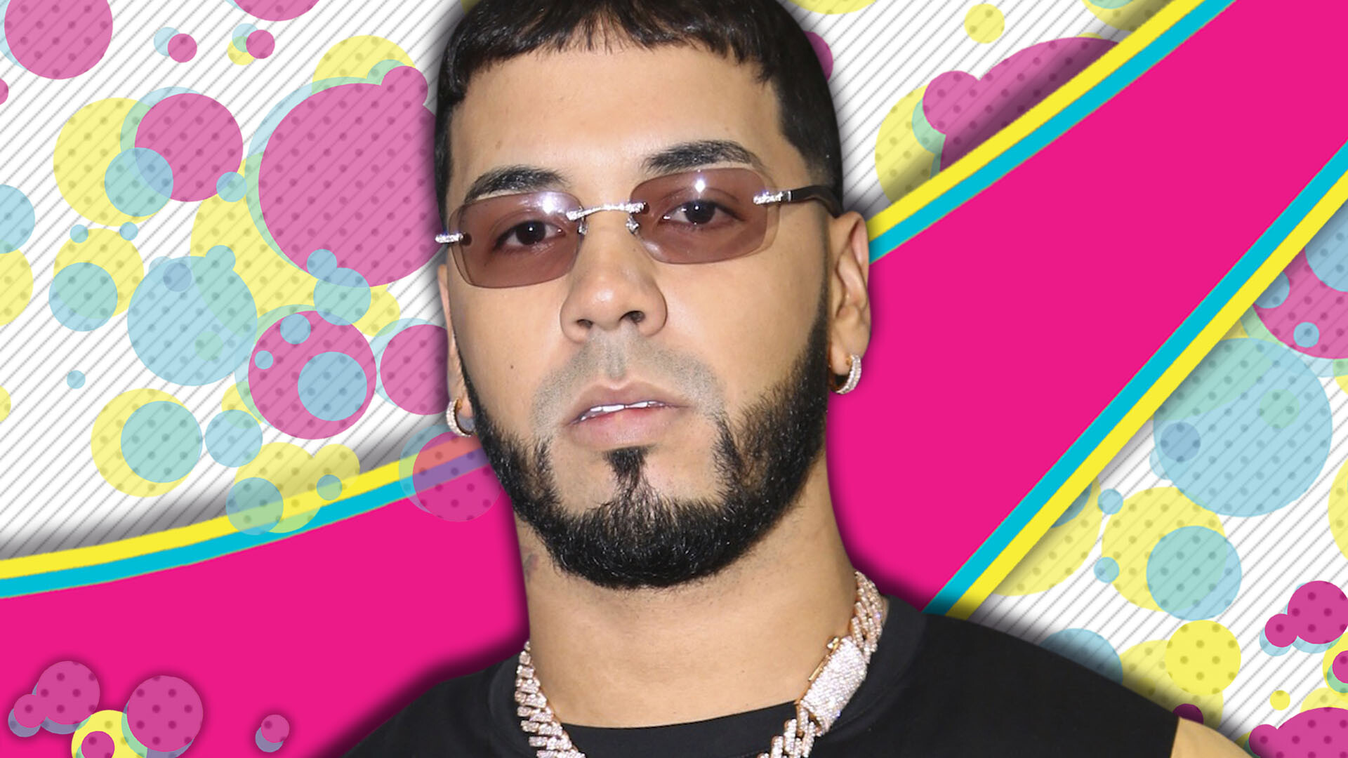 Anuel AA: 2022's LLMN2 debuted at number two, and placed four tracks on the Latin singles charts. 1920x1080 Full HD Background.