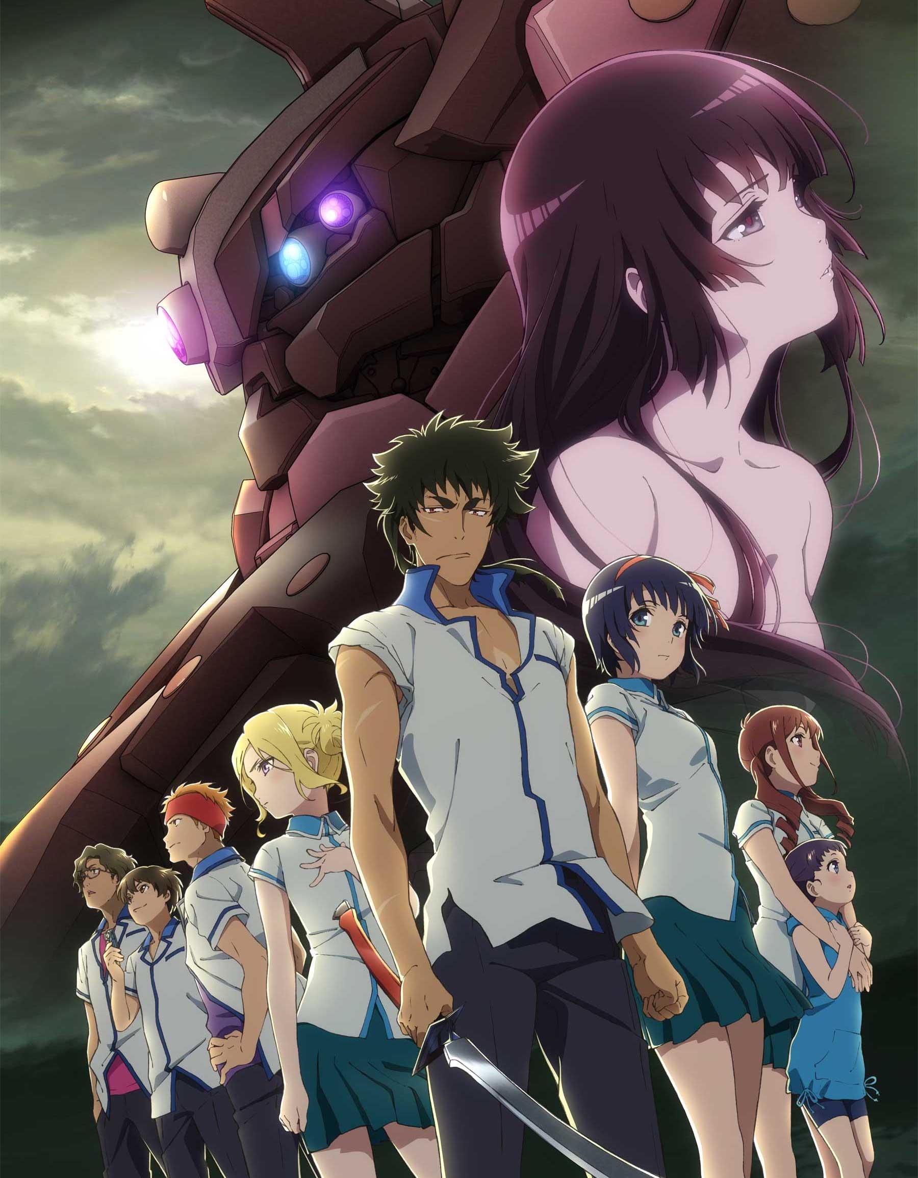 Kuromukuro (Anime): Television series produced by P.A.Works, Set in contemporary Japan. 1800x2310 HD Wallpaper.