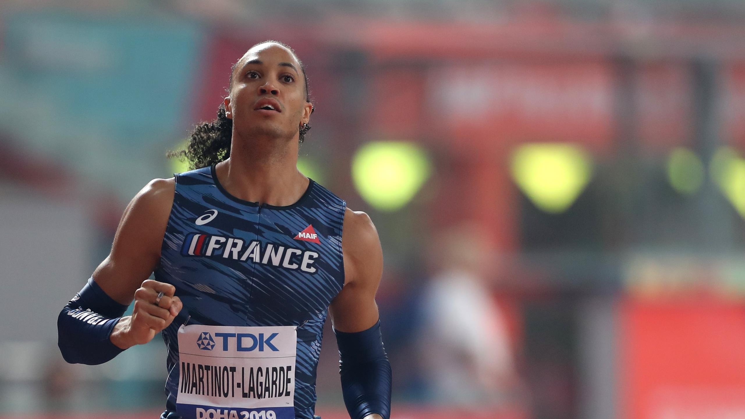 Pascal Martinot-Lagarde, Indoor athletics championships, Injury withdrawal, Eurosport report, 2560x1440 HD Desktop