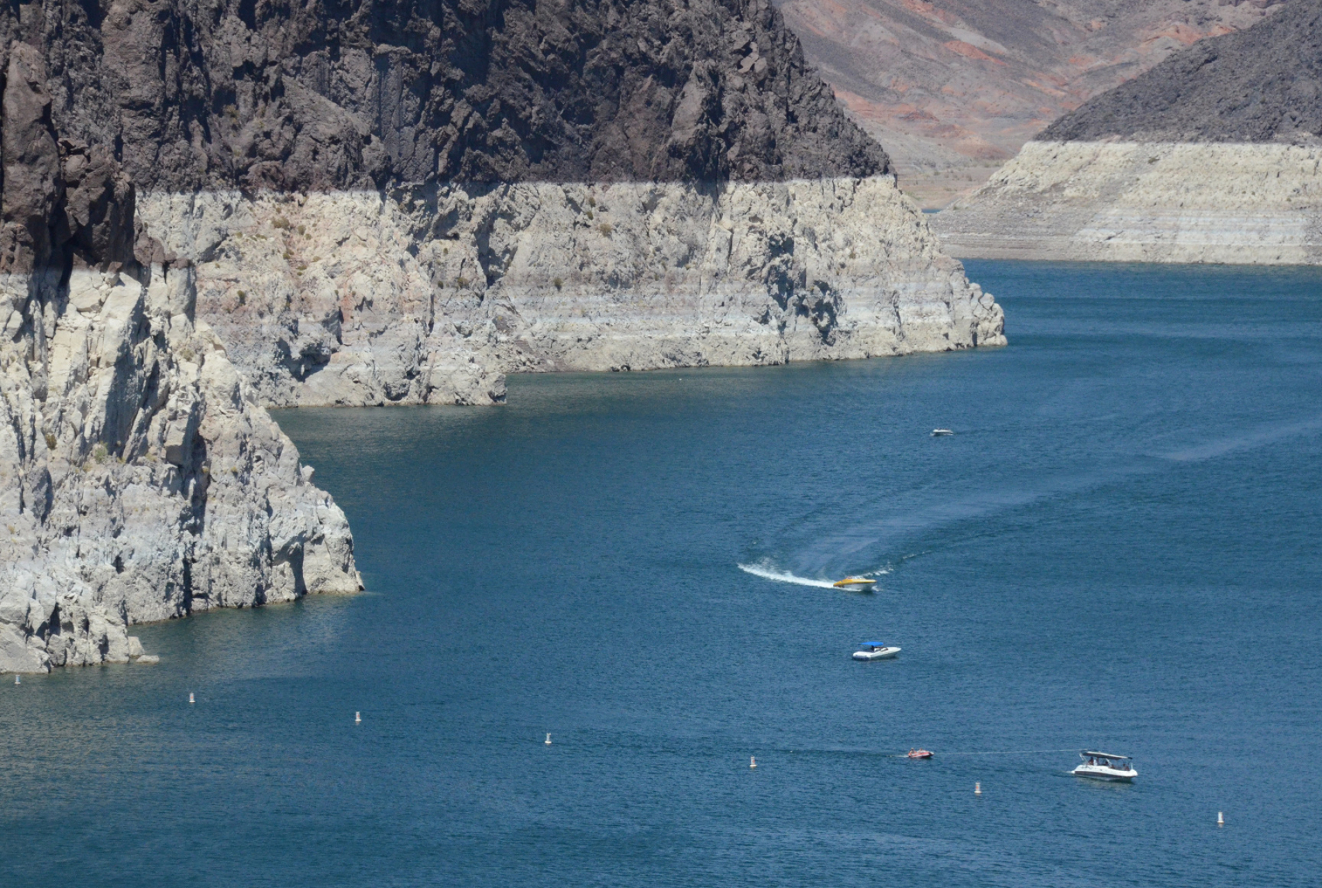 Lake Mead, Western drought impact, Lowest level recorded, NOAA analysis, 1920x1290 HD Desktop