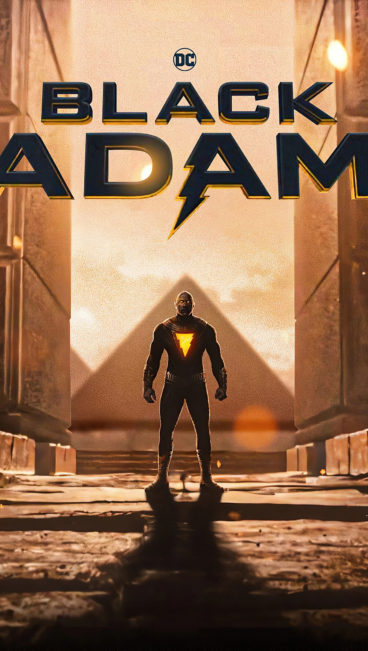 Black Adam, Impressive movie poster, Ultra HD resolution, Powerful presence, 1220x2160 HD Phone