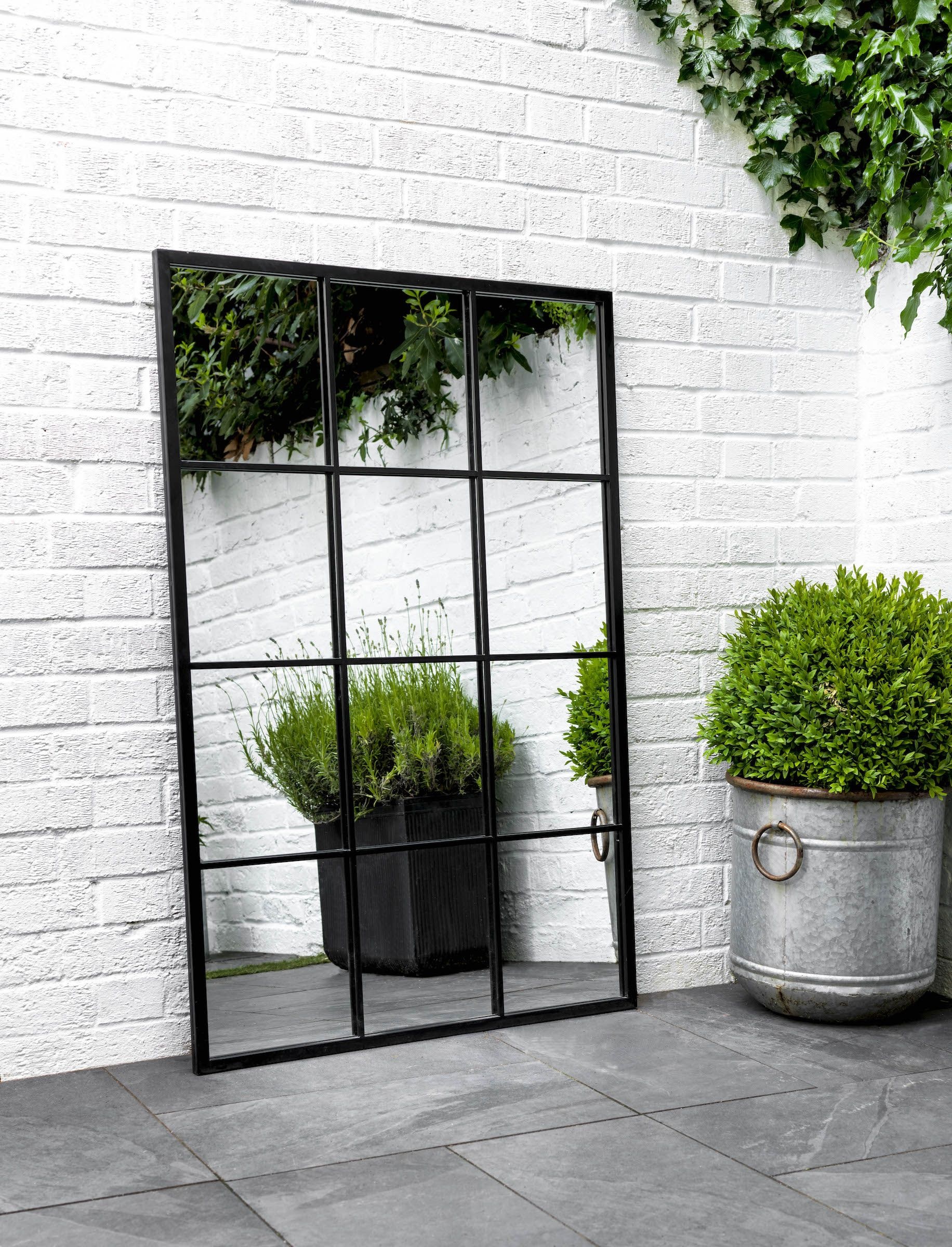 Mirror: Garden, Outdoor, Glass with a smooth surface designed to reflect light, Exterior. 1840x2400 HD Wallpaper.