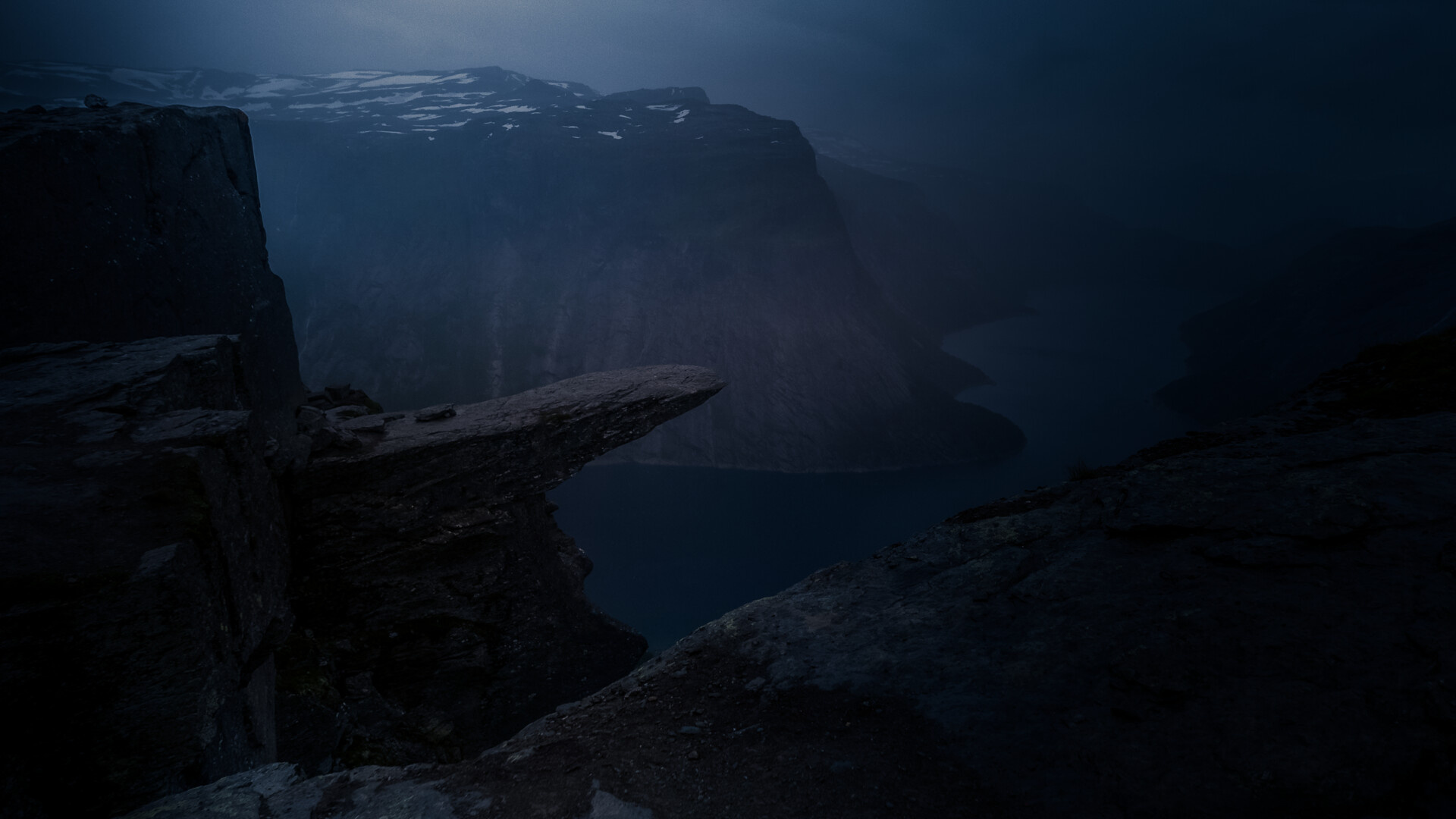 Norwegian landscapes, Dramatic skies, Fjord mystique, Twilight beauty, Nordic art, 1920x1080 Full HD Desktop