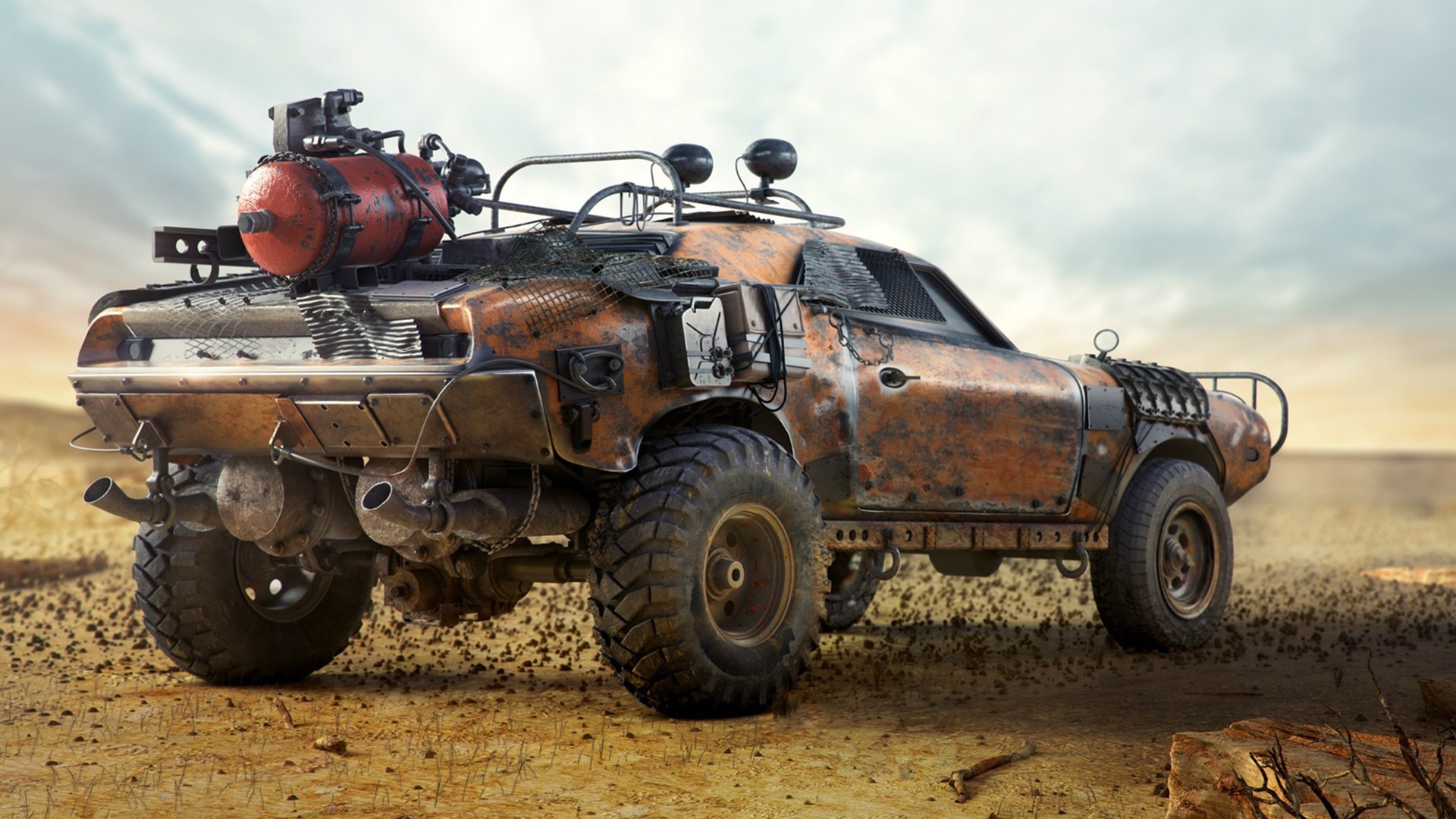 Mad Max: Fury Road: Apocalypse car, 2015 film, Warner Bros. Pictures. 1920x1080 Full HD Wallpaper.