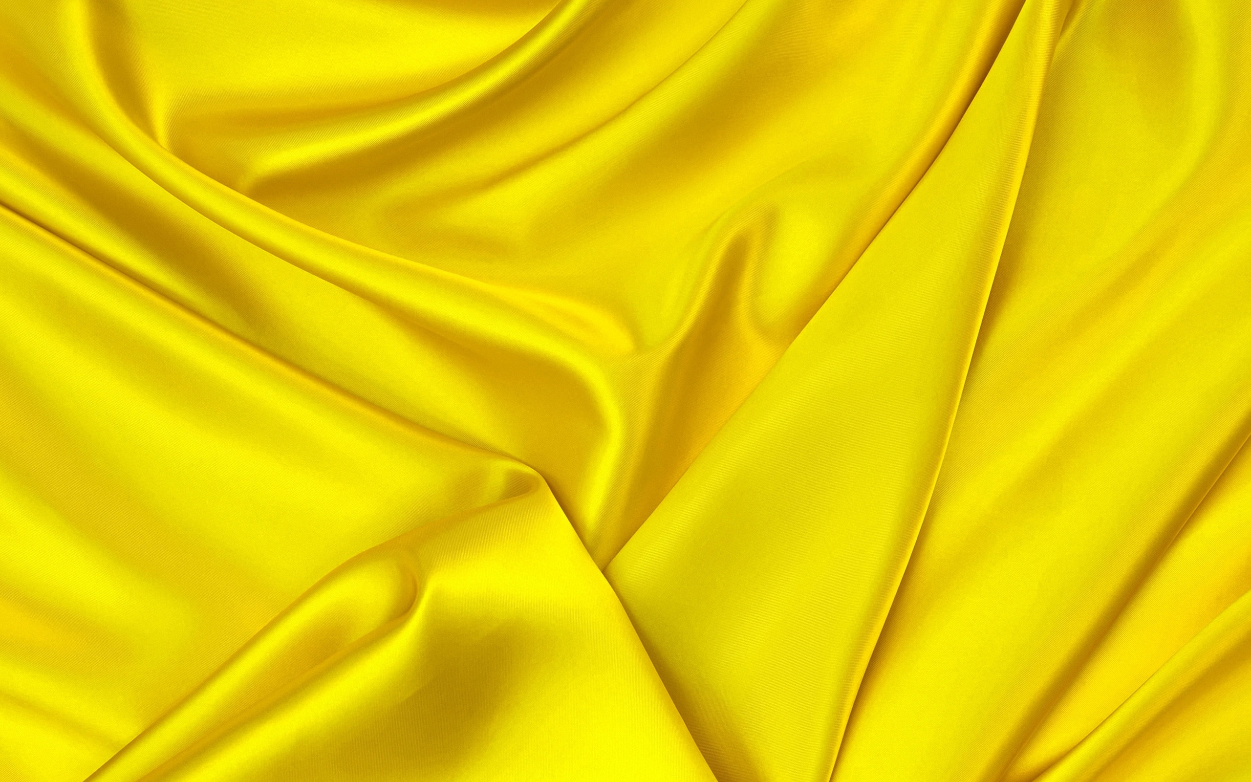 Yellow silk texture, Silk fabric texture, High-quality pictures, Serenity, 2560x1600 HD Desktop