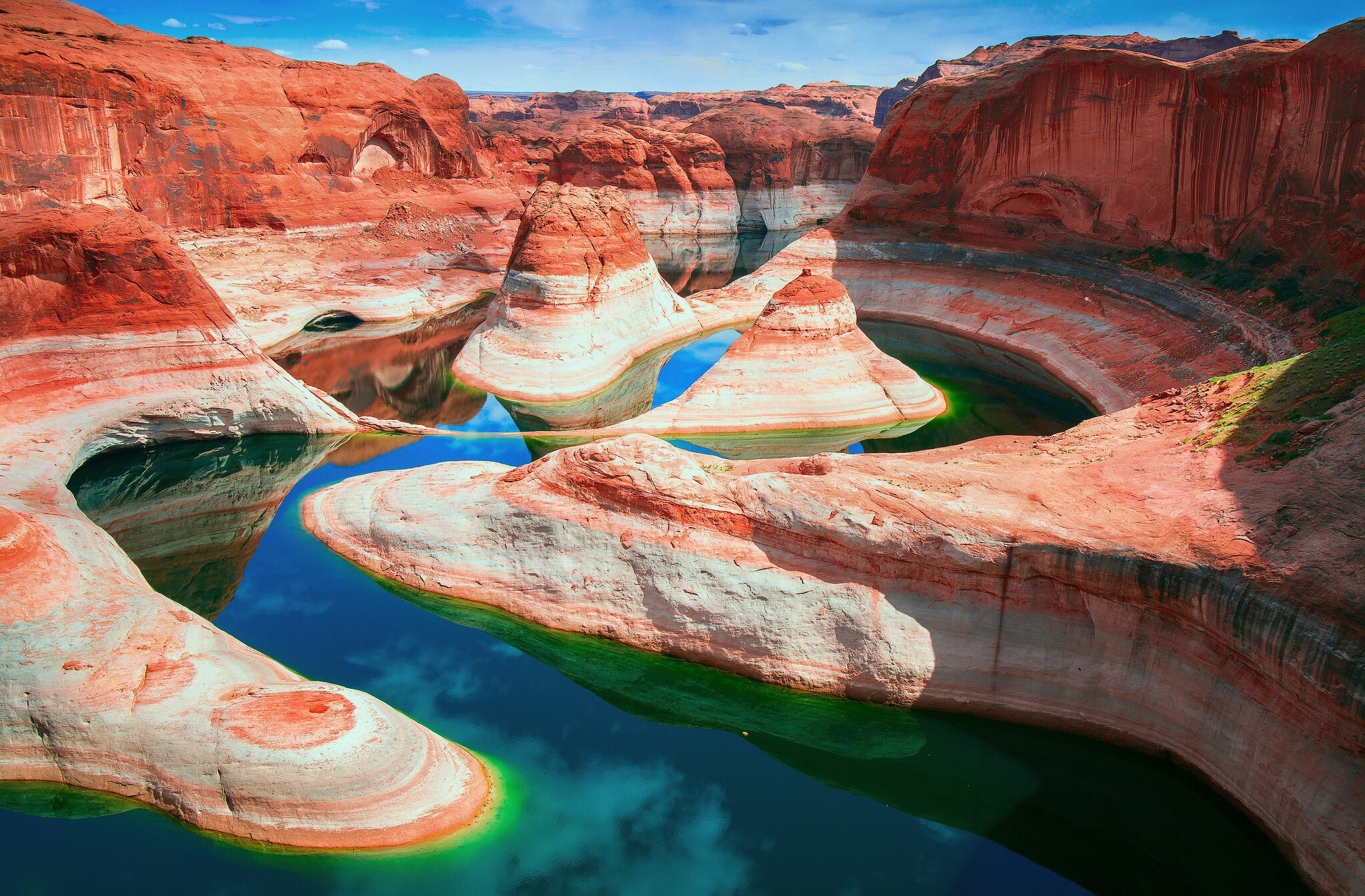 Geology: Glen Canyon National Recreation Area, A natural structure. 2050x1350 HD Wallpaper.